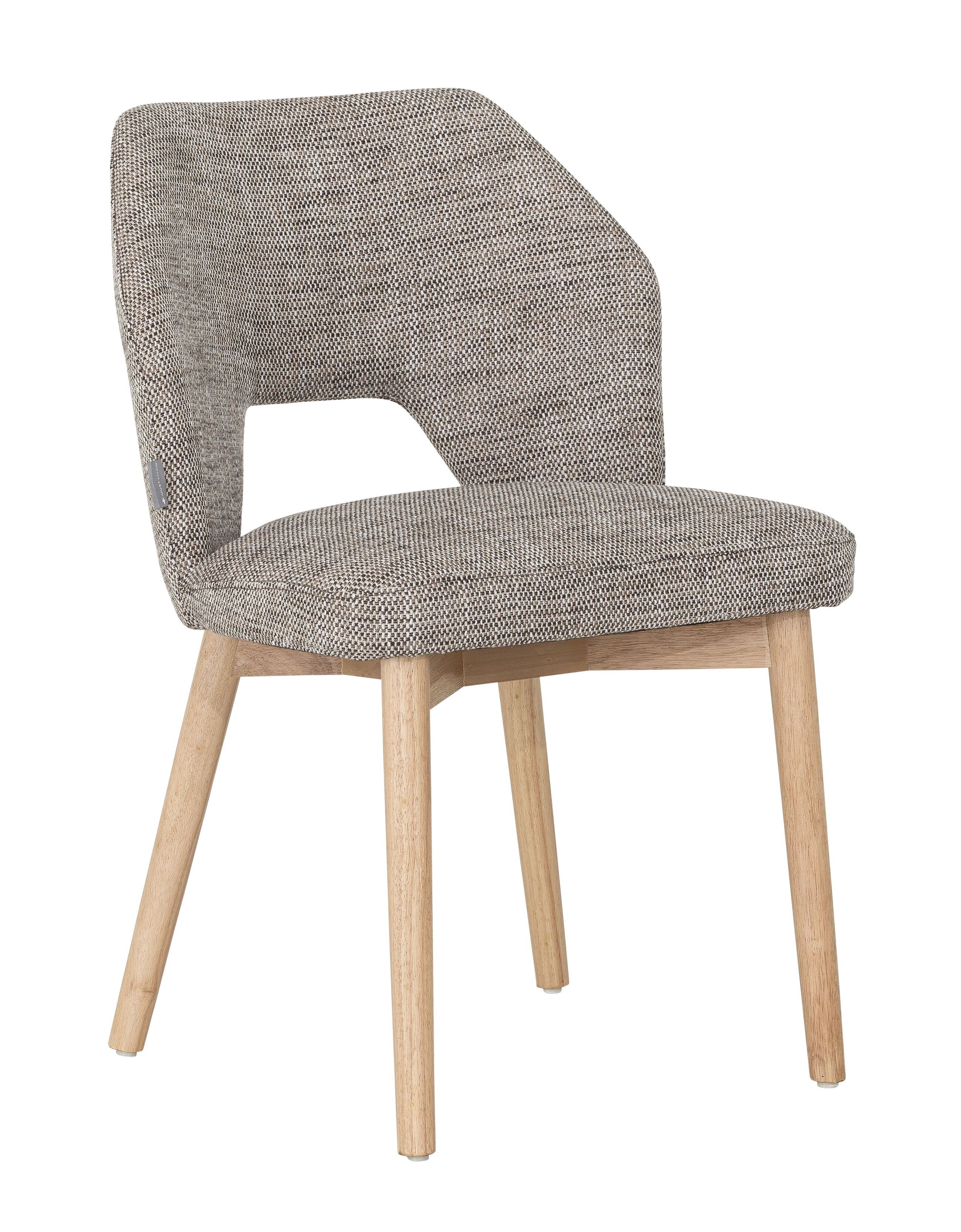 MUST Living Blossom eetkamerstoel – warme bruine elegantie voor elk interieur