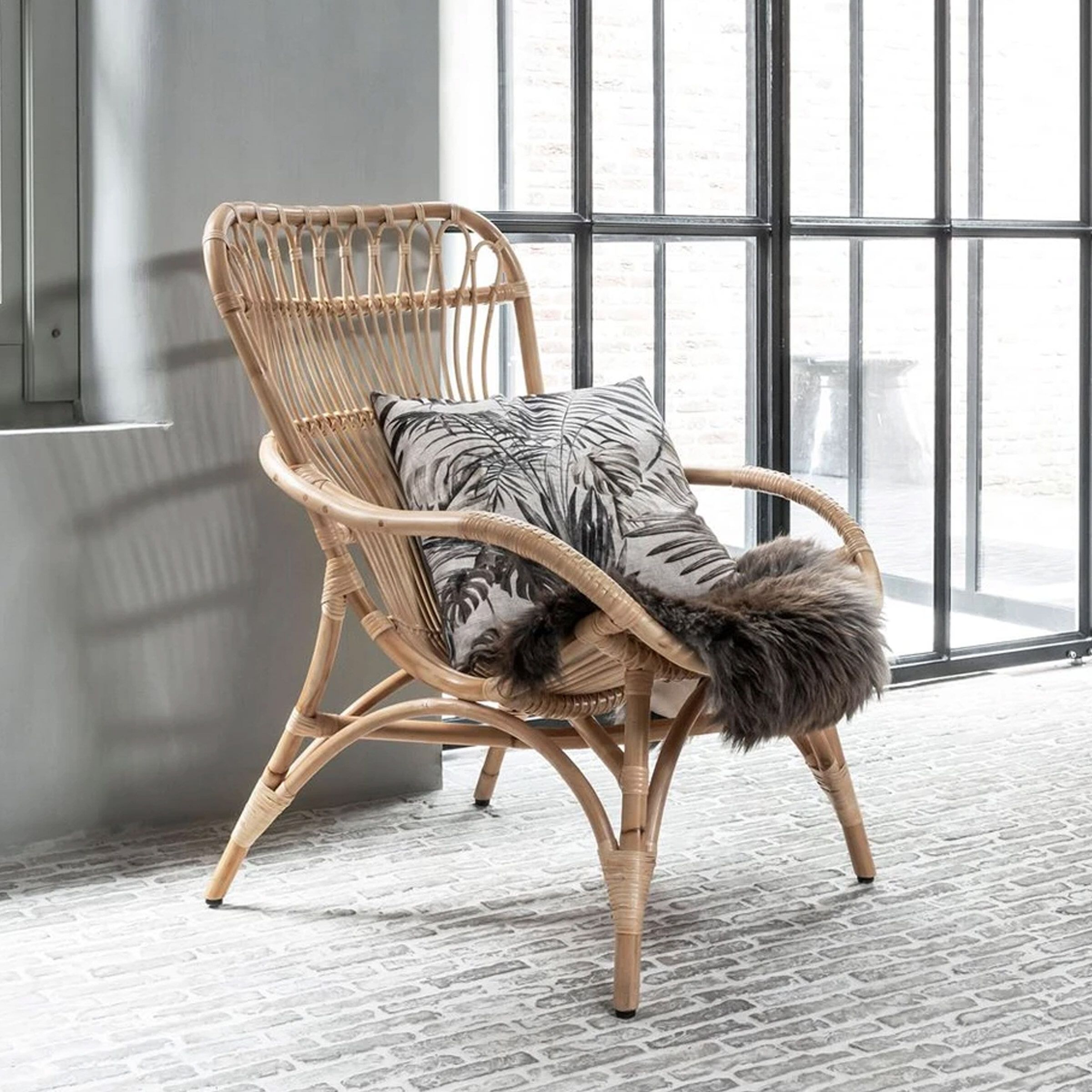 Must Living Fauteuil Catania Rotan – Natuurlijke Elegantie voor elke Woonkamer