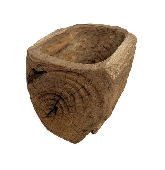 Must Living Kelud schaal – Tijdloos teakhouten charme in compact design