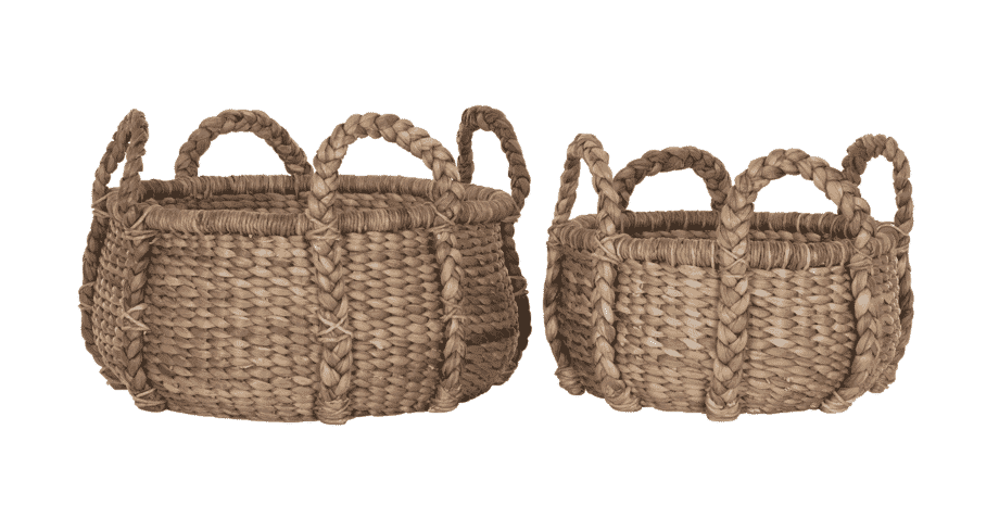 MUST Living Mand Colony Laag – Waterhyacint set van 2 (naturel)