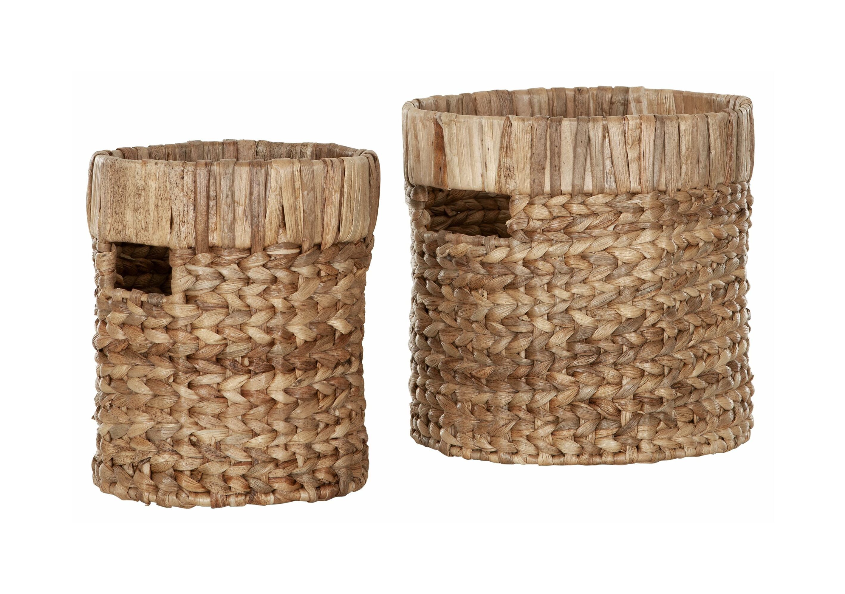 Must Living Mand Organize Waterhyacint – Set van 2 stijlvolle opbergboxen