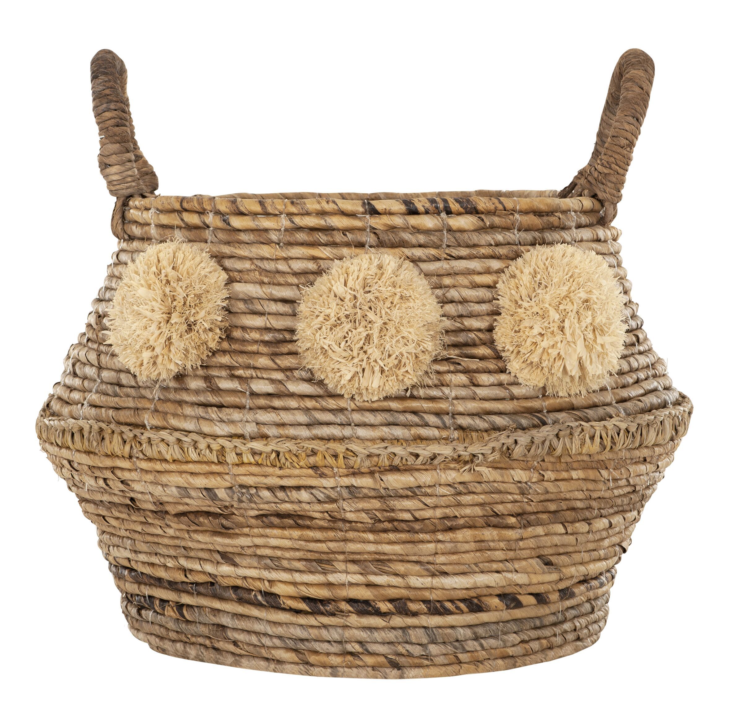 Must Living Mand Rio – Stijlvolle Opberg in Waterhyacint (40 cm)