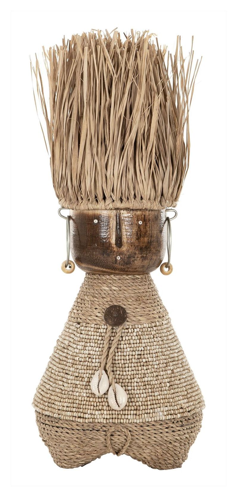 MUST Living Ornament Harry Coco Family – Natuurlijke kokosnoetdecoratie