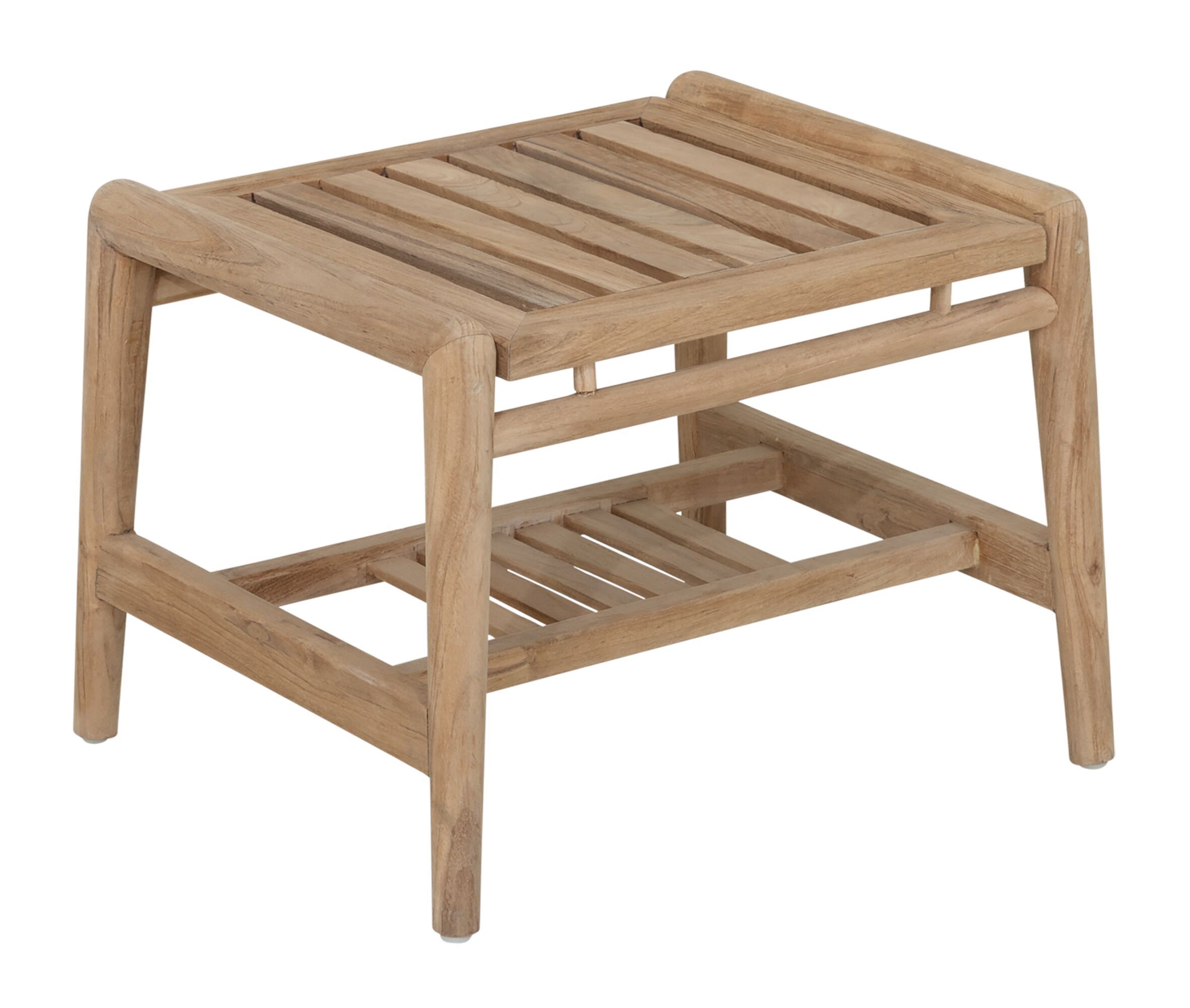 Must Living Ray Salontafel in Naturel Teakhout – Compact & Tijdloos