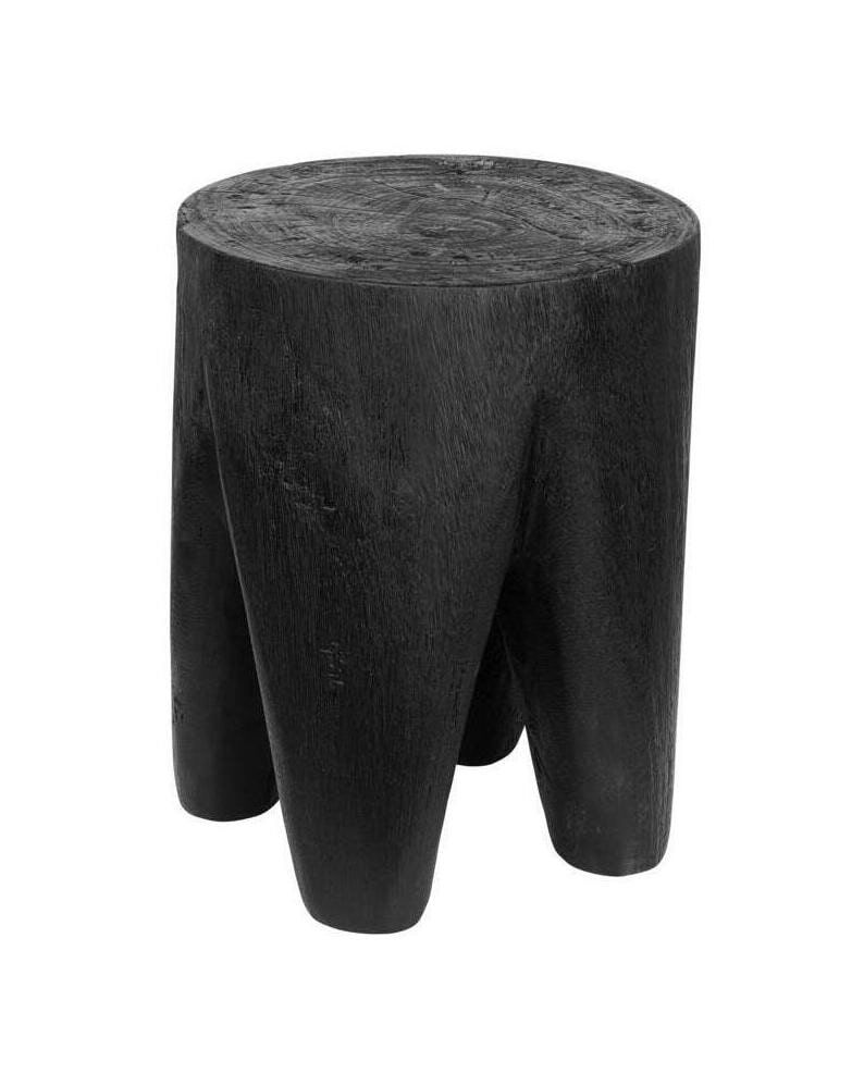 MUST Living Tooth Krukje – Zwart Massief Suarhout, Functies & Design