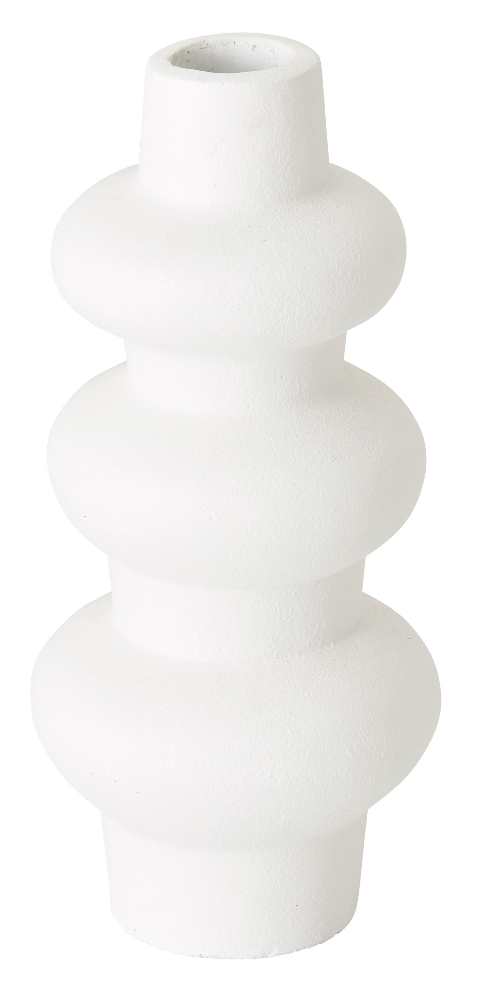 MUST Living Vaas Bubble – Stijlvolle witte vaas van 52 cm voor een frisse woonlook