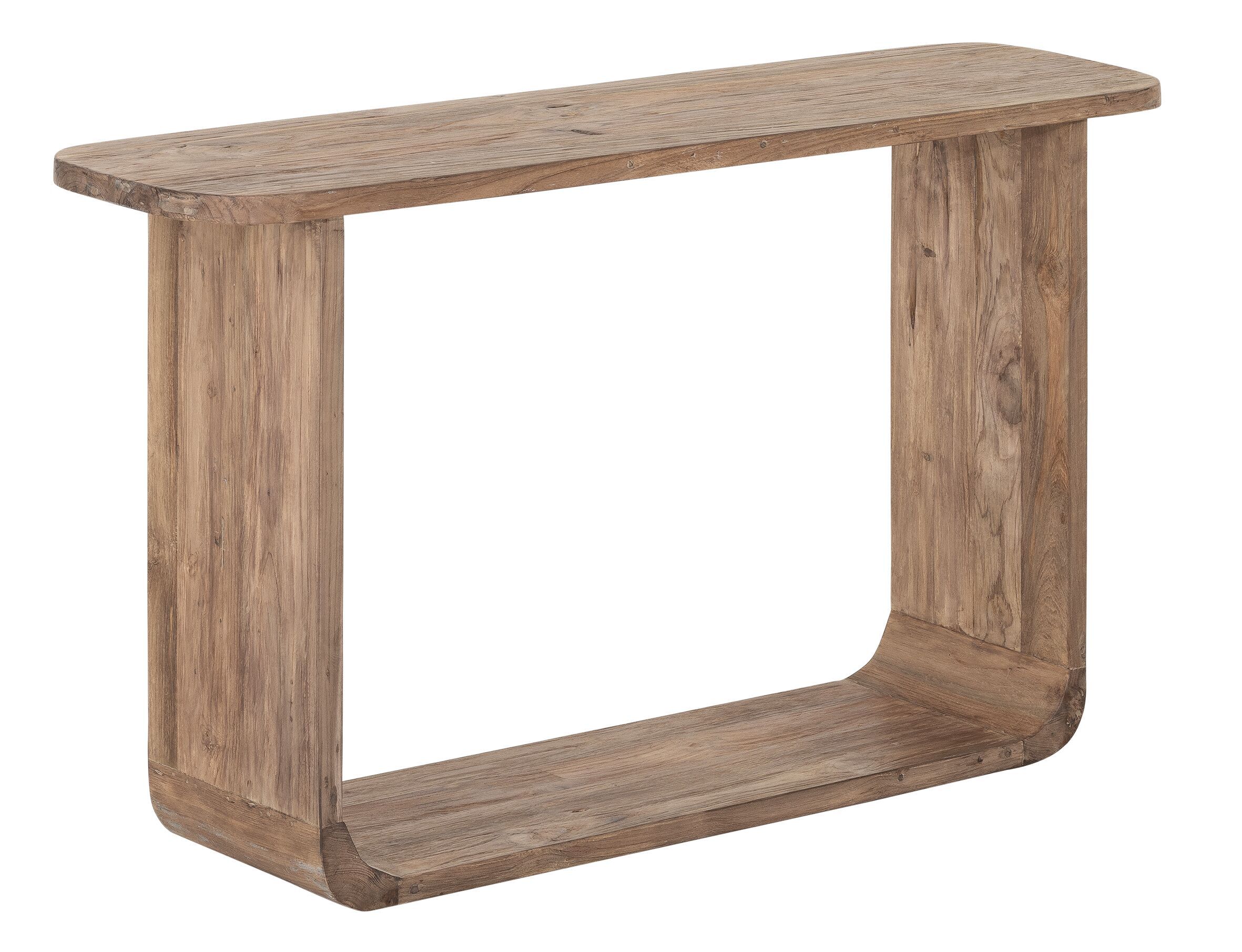 MUST Living Vico side‑table in robuust teakhout – 140 cm breed