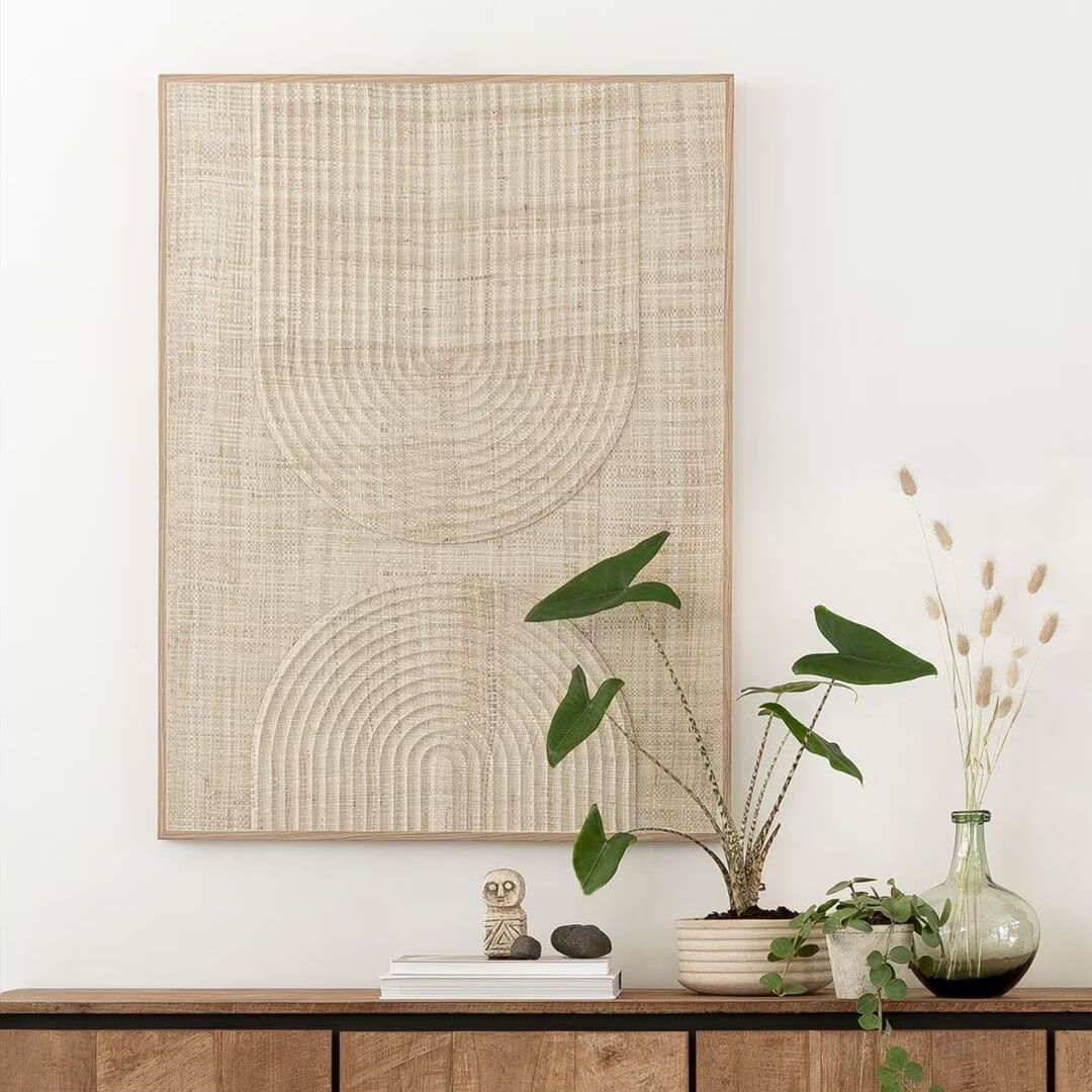 MUST Living Wanddecoratie Japanese Garden Palmblad – Natuurlijke Elegantie voor jouw Muur