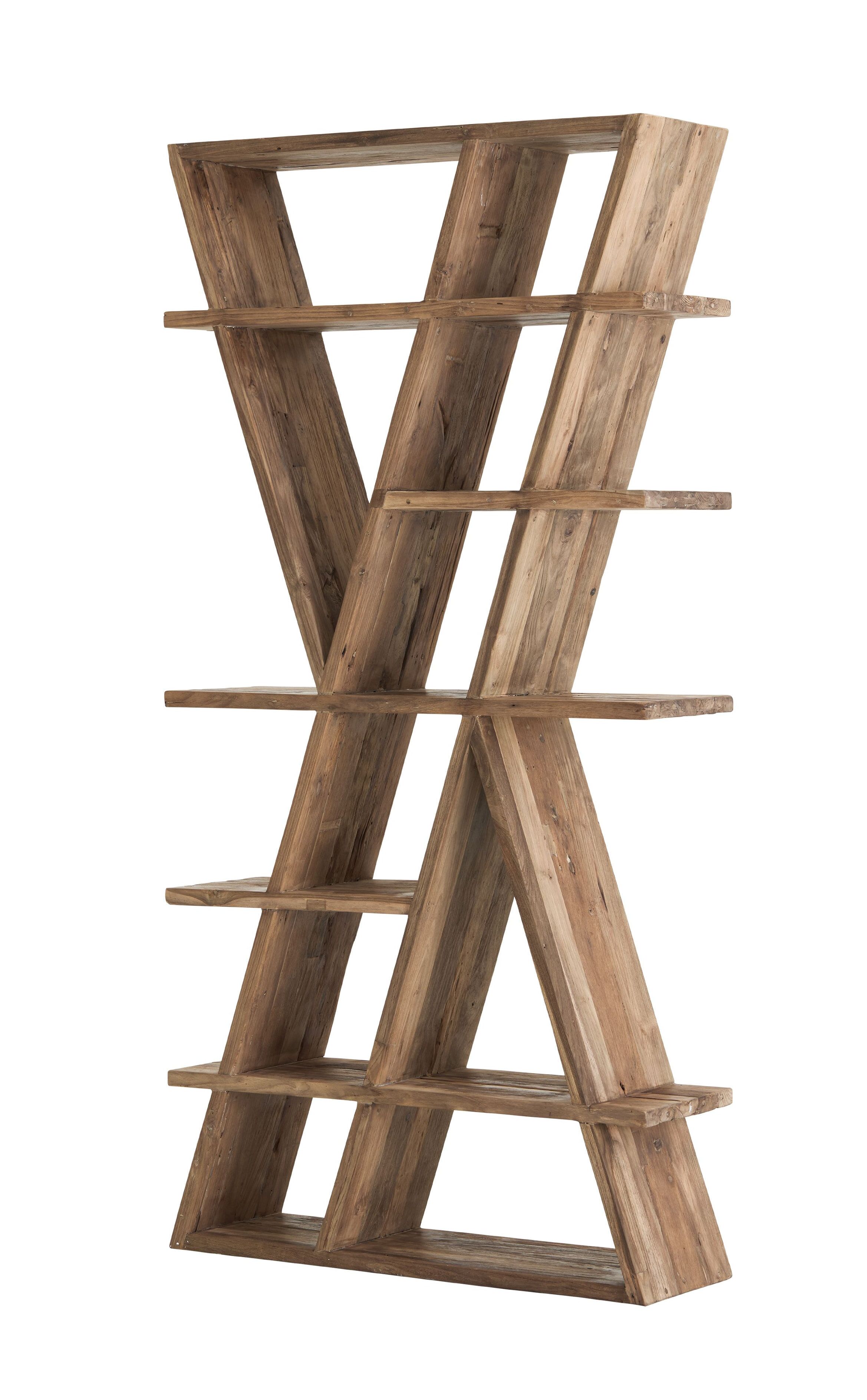 MUST Living Wandrek Zorro – Rustiek teakhouten wandrek 200 × 100 cm