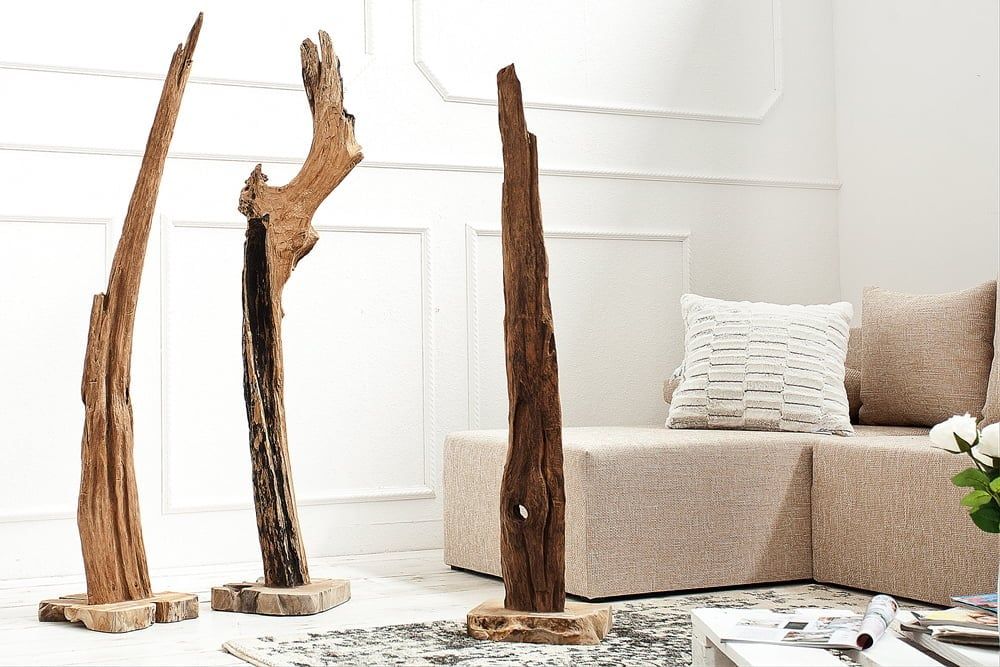 Natuurlijke drifthouten sculptuur REEF – Uniek statement voor jouw interieur