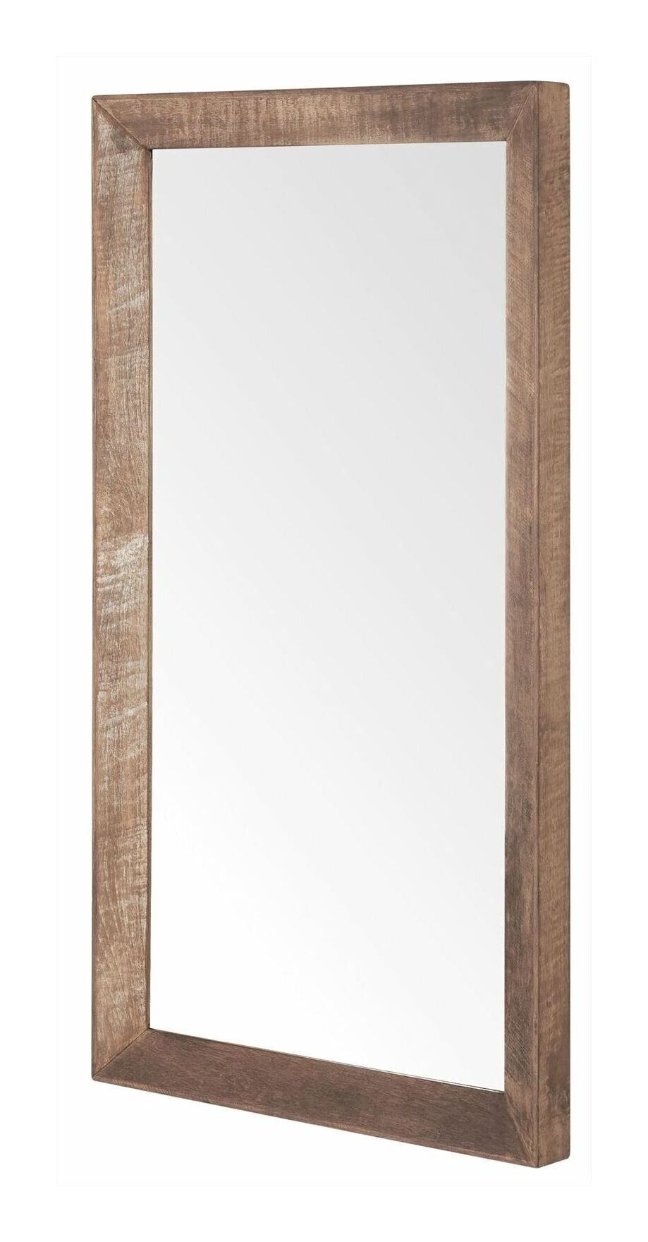 Natuurlijke DTP Home Metropole Spiegel in Gerecycled Teakhout – 90 × 50 cm