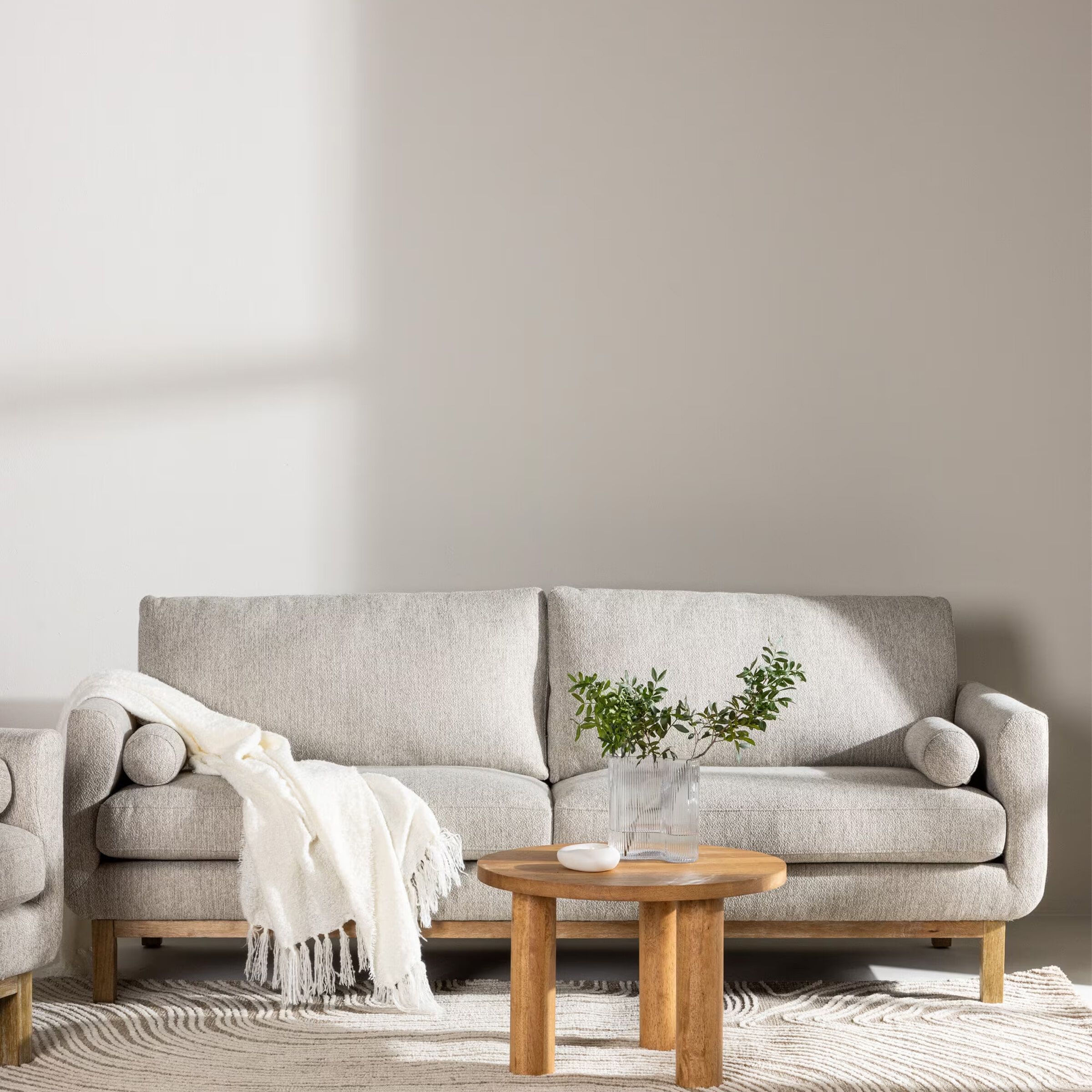 Nohr 3‑zitsbank Shanai – Tijdloos Beige Comfort voor de Woonkamer