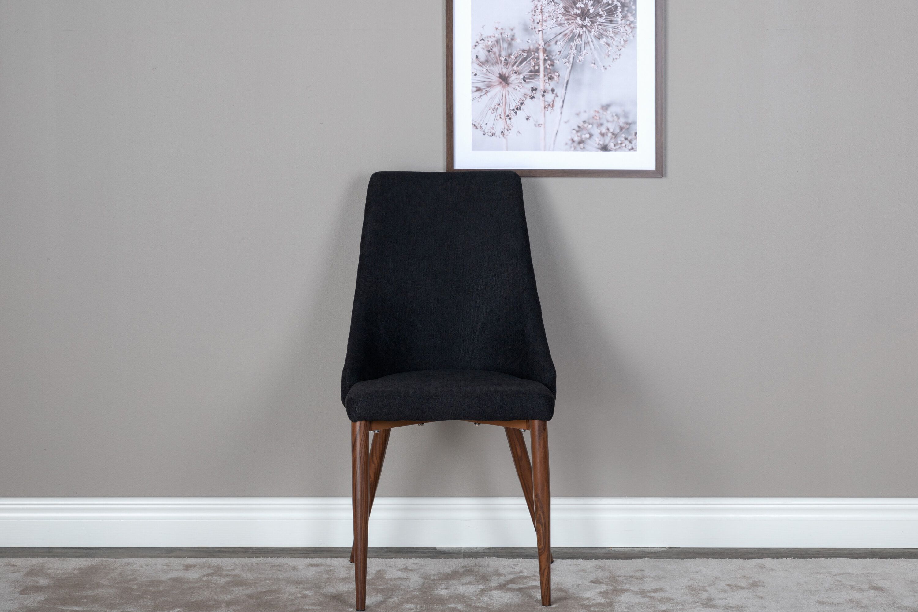 Nohr Alexys Eetkamerstoel – Zwart, Tijdloos Design & Comfort