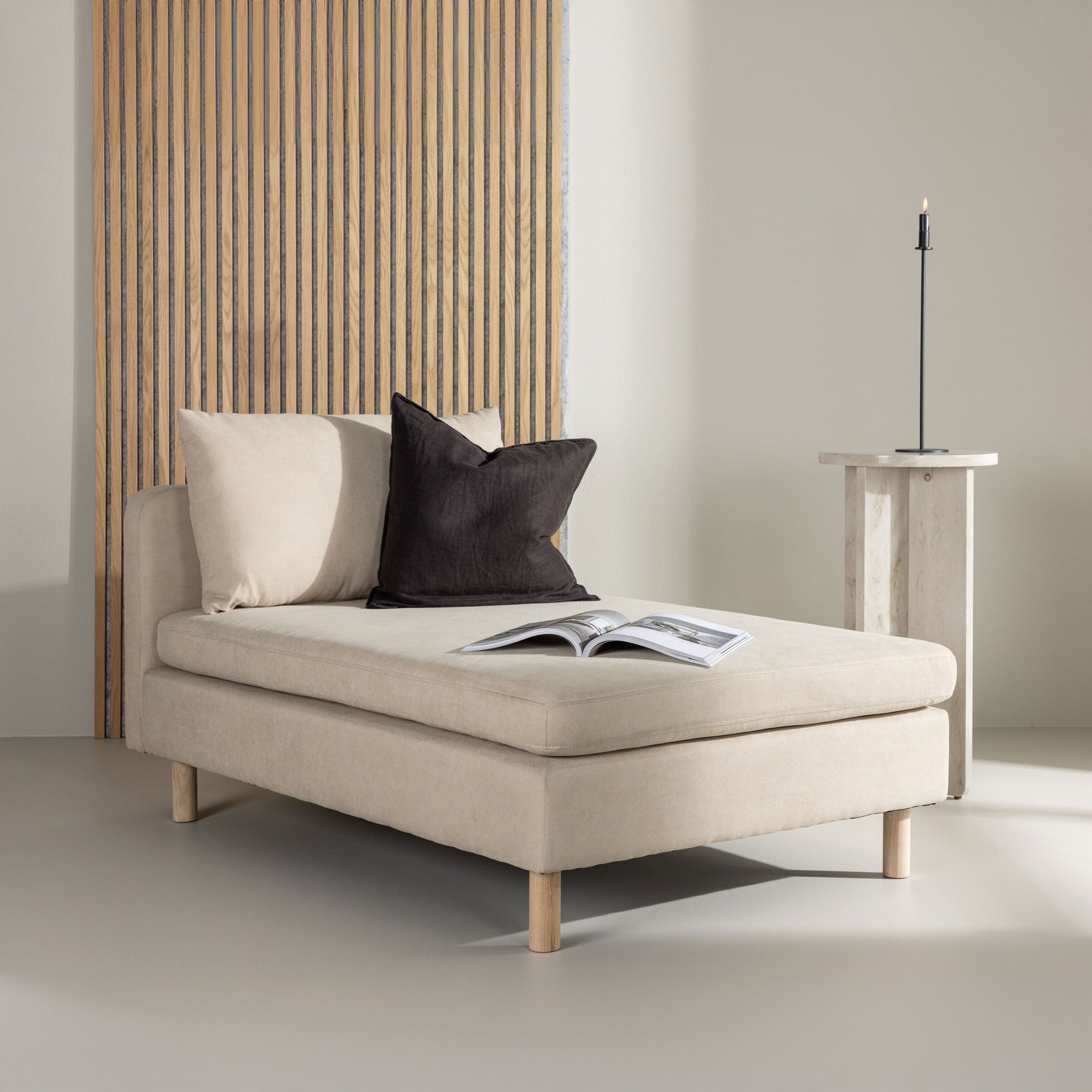 Nohr Daybed Sharen – Luxe beige daybed voor relax & design