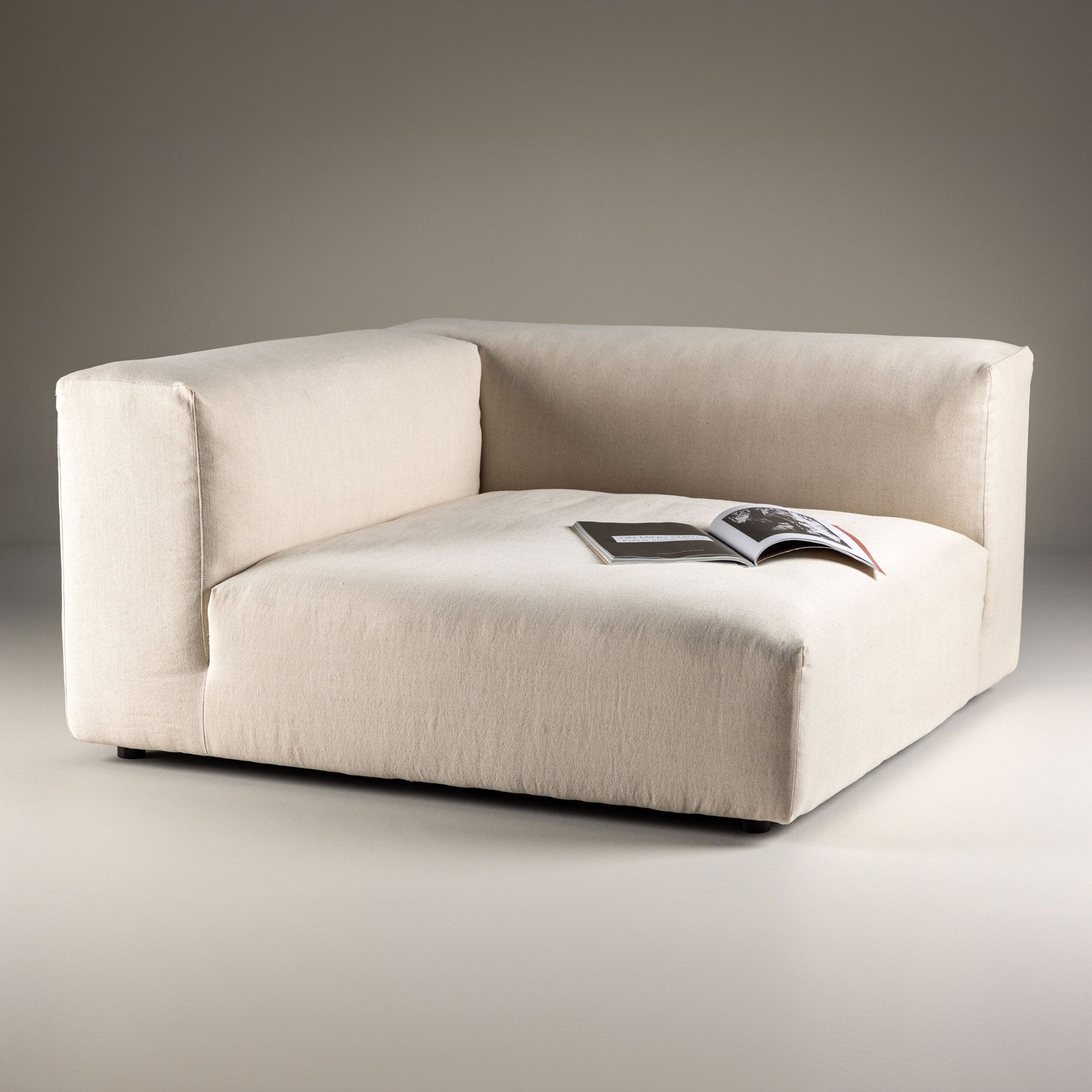 Nohr Hoekmodule Page – Modulaire bank in zachte beige