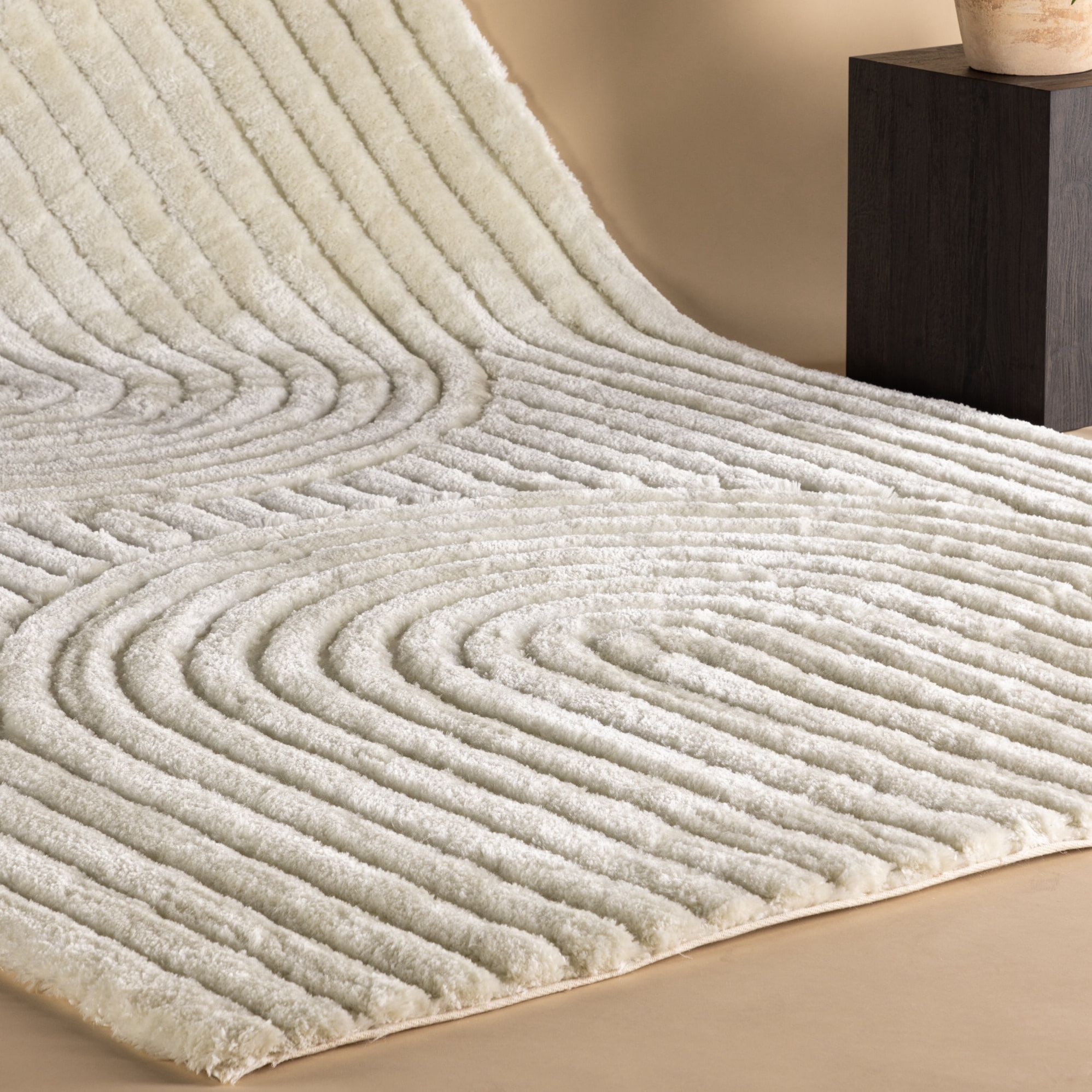 Nohr Larie vloerkleed – Off White, 200 × 290 cm