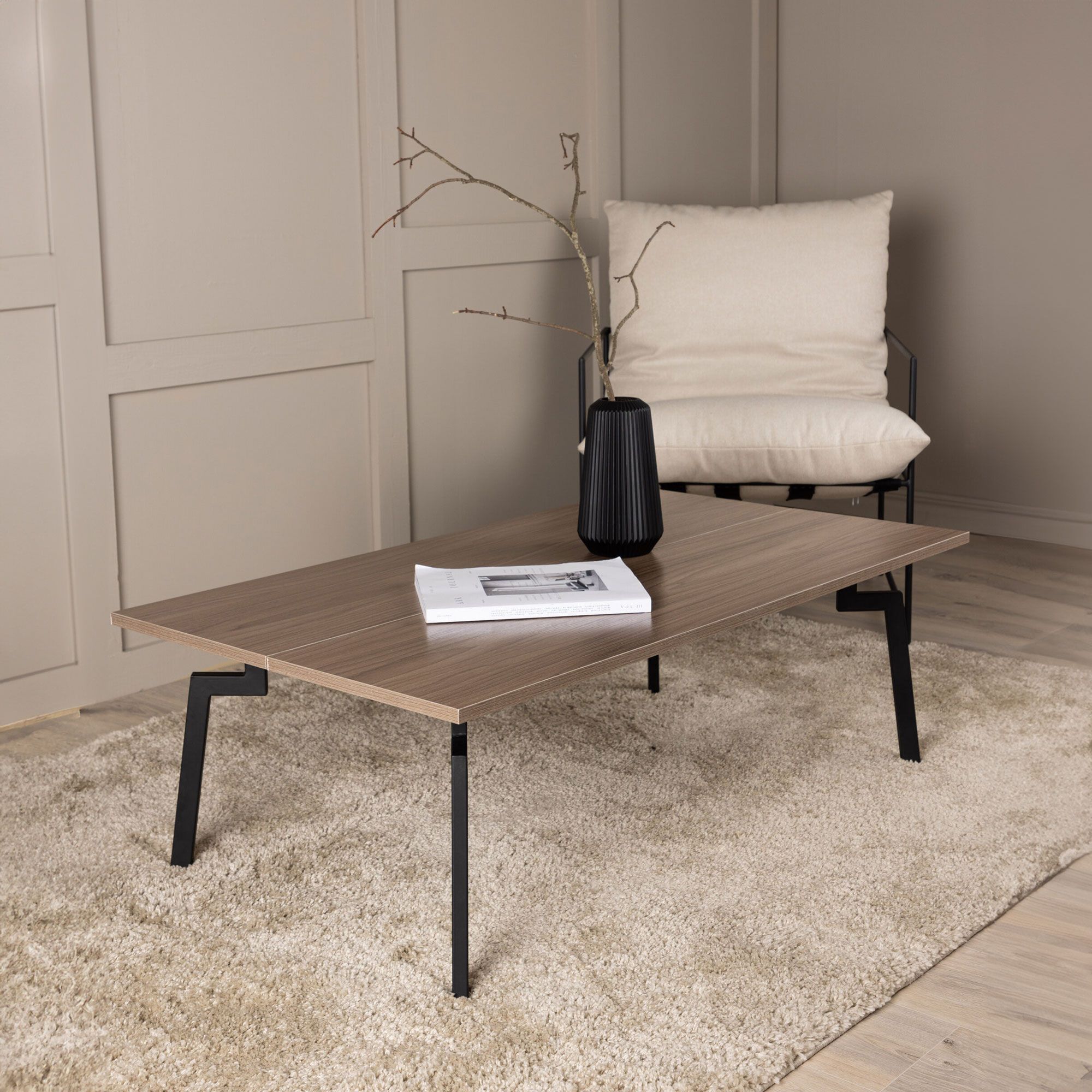 Nohr Salontafel Cameo – Ruime walnoottafels met Scandinavisch design