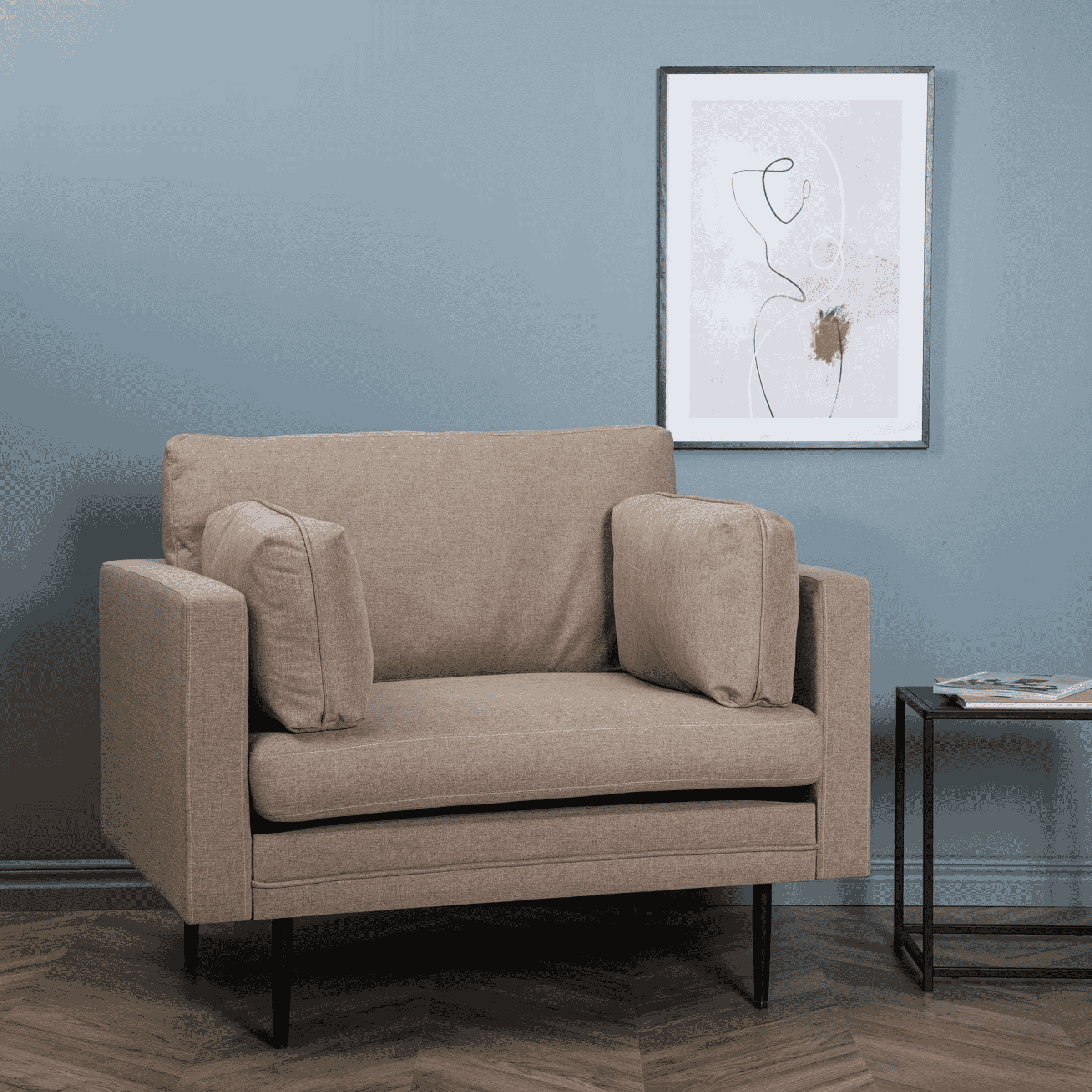 Nohr Tylan Fauteuil – Bruin, Modern Comfort voor jouw Woonkamer