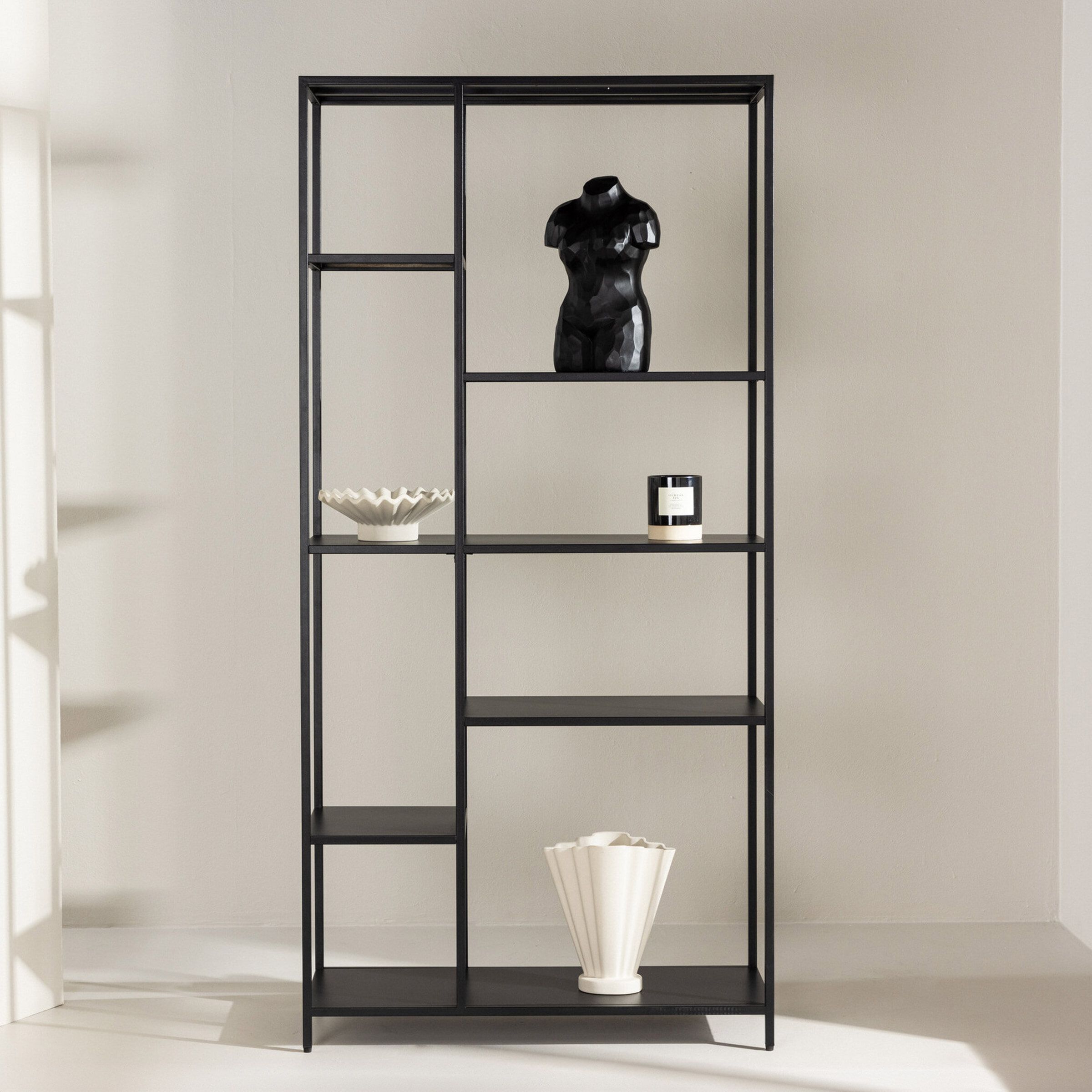 Nohr Wandrek Keia 164 × 80 cm – Zwart Scandi Design voor jouw woonkamer