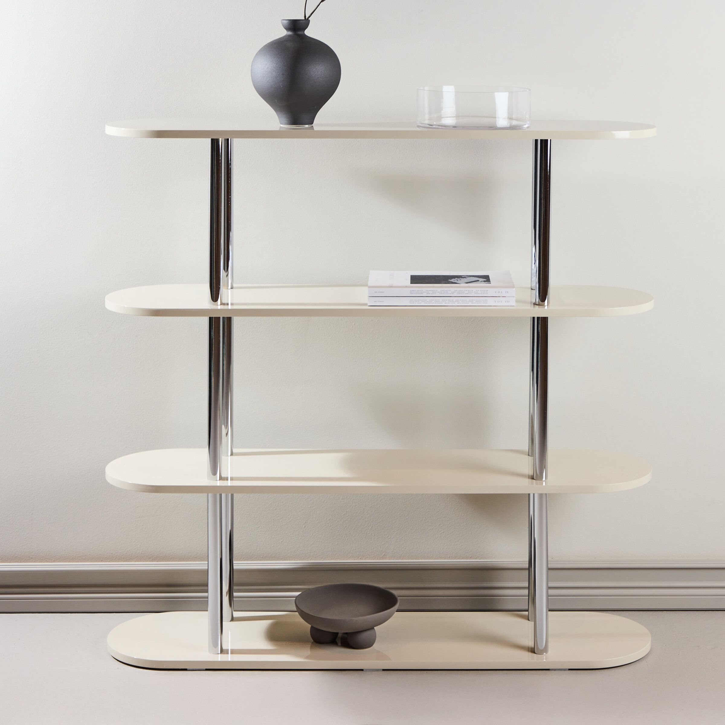 Nohr Wandrek Kiriaki – Modern wit wandrek 116 x 120 cm