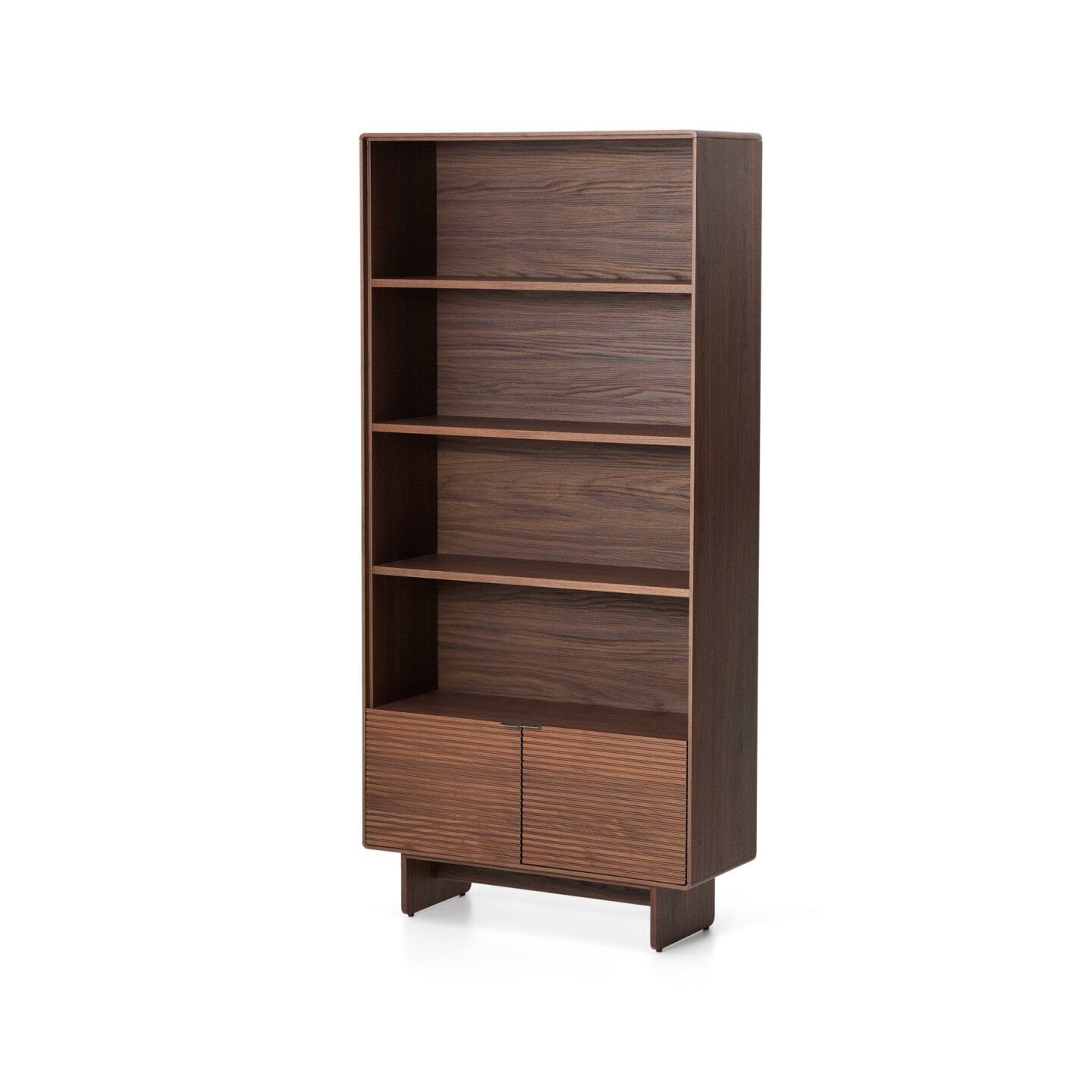 Norlen wandkast van Kave Home – tijdloos design in warm walnootfineer