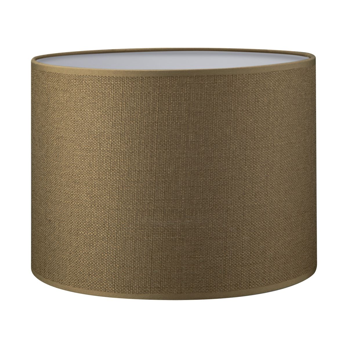 Olijfgroene Canvas Lampenkap 25 – Stijlvolle Sfeerverlichting voor elk interieur