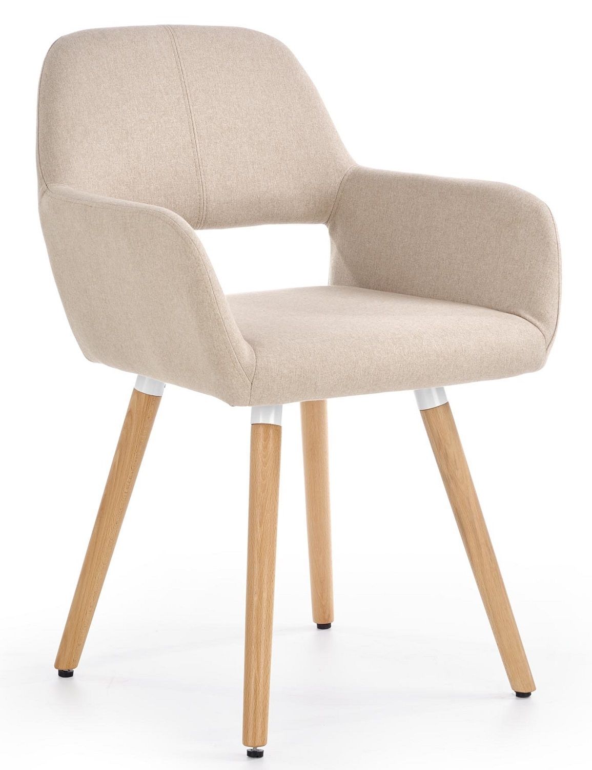 Omar eetkamerstoel in stijlvol beige – comfort en tijdloos design voor elke eetkamer