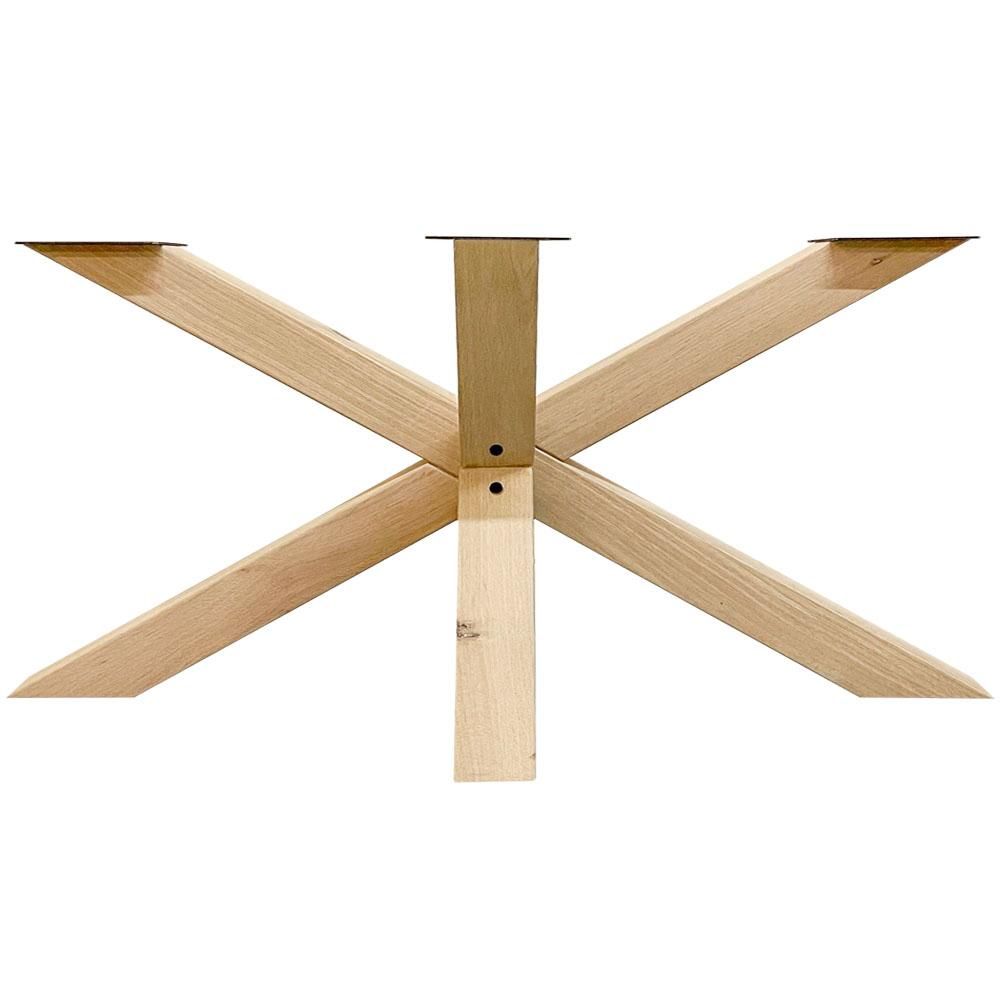 Ongelijkzijdige eiken spinpoot 180×70 cm – robuuste stijl voor jouw meubel