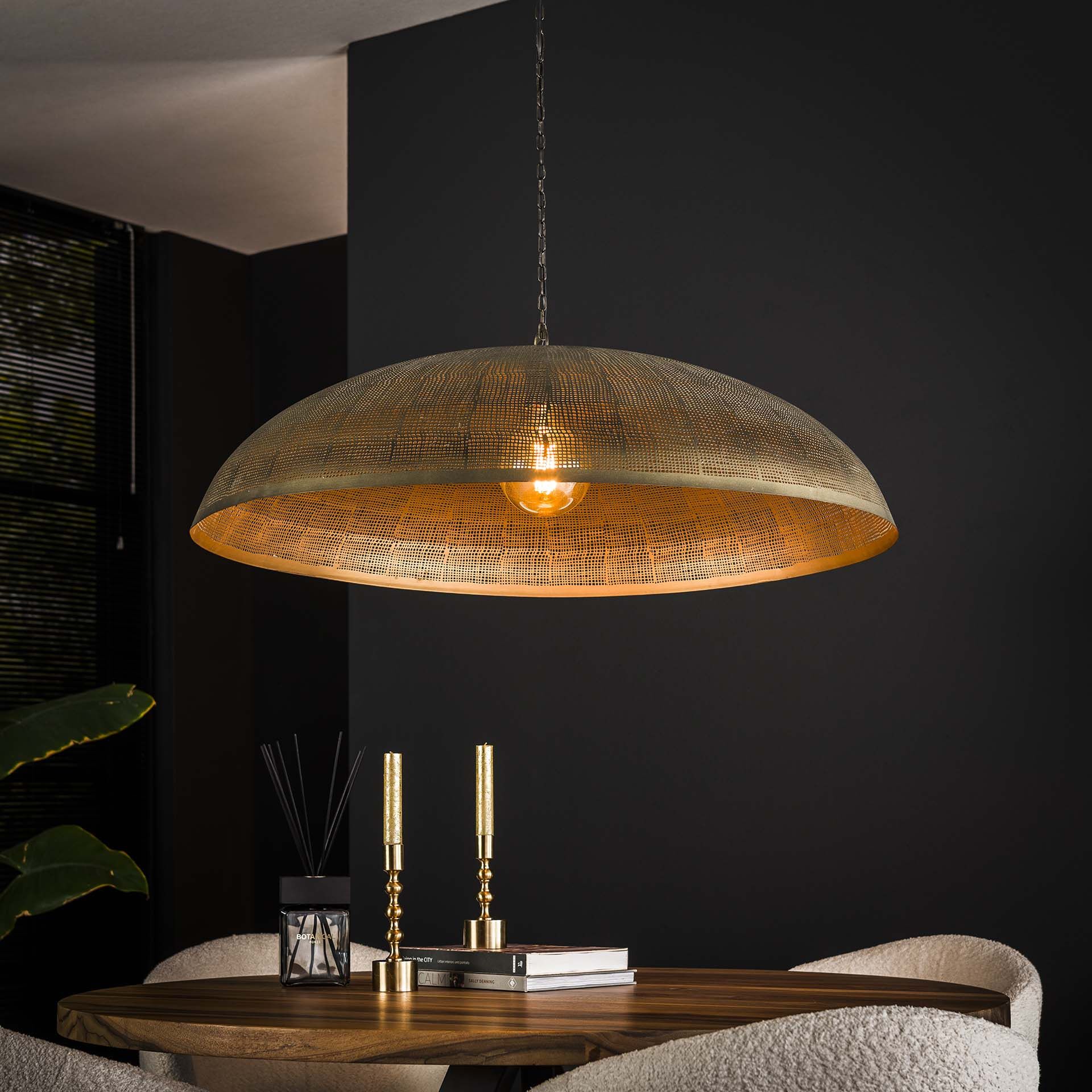 Optimaliseer je interieur met de Aubre Hanglamp in Brons Antiek – Ø90 cm