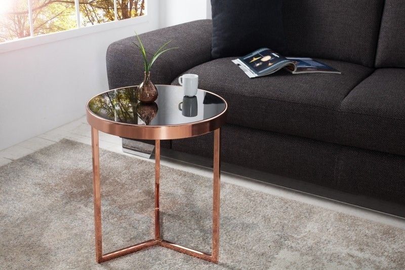 Original ASTRO 45 cm Koperzwarte Bijzettafel – Stijlvolle Accent voor Iedere Woonkamer