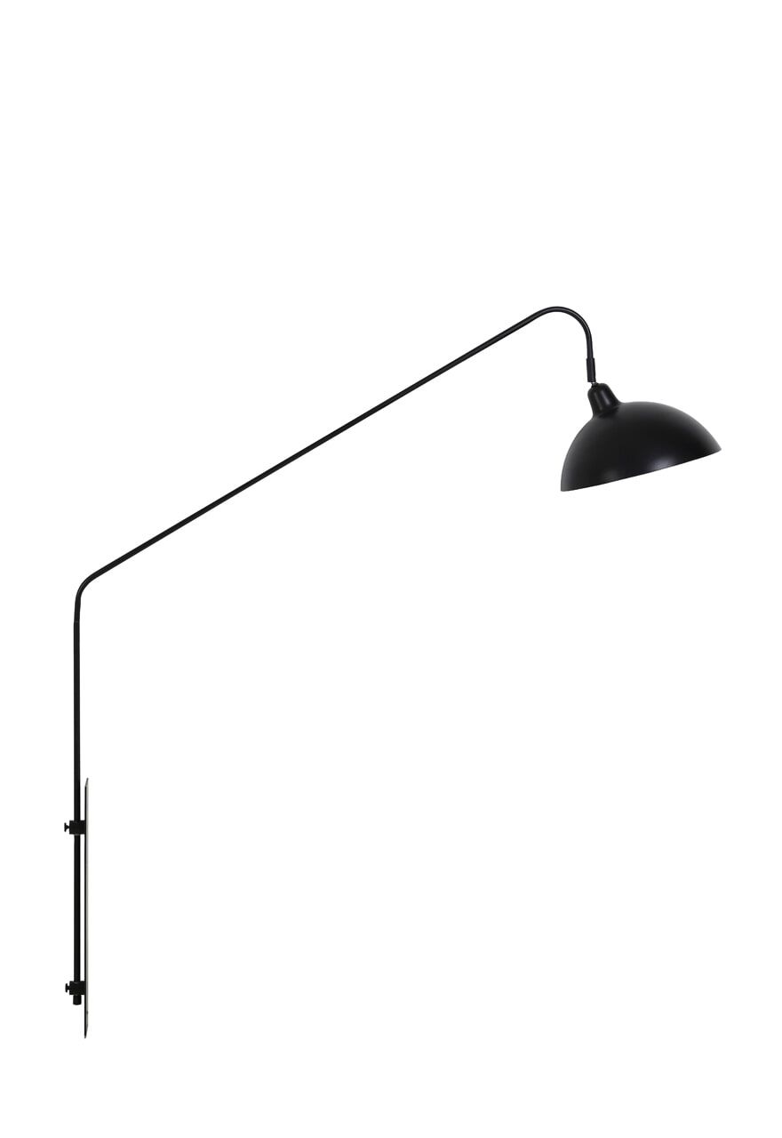 Orion Wandlamp – Strakke, Mat Zwarte Verlichting van vtwonen