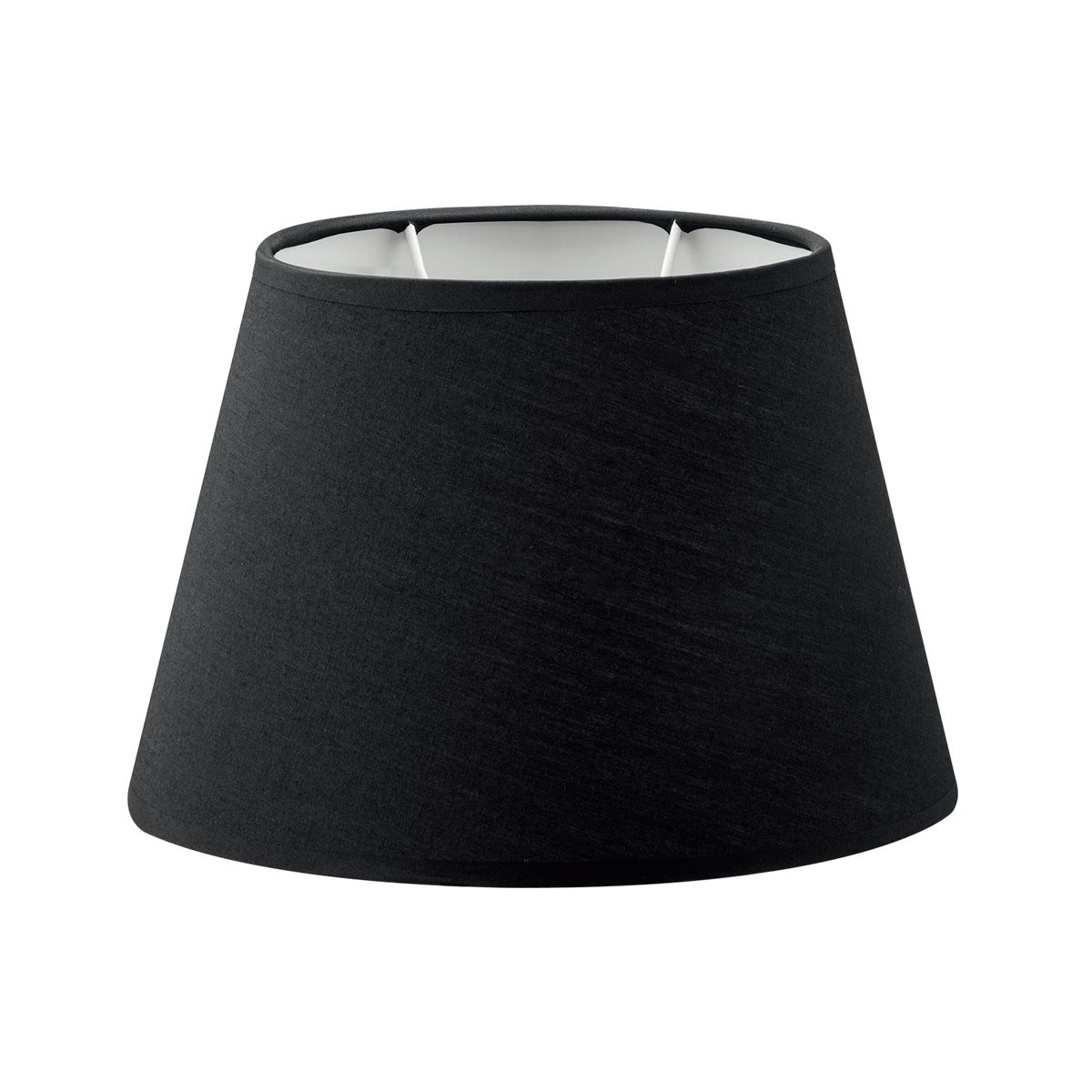 Ovale “Largo” Zwarte Lampenkap – Elegante Sfeer voor Elke Ruimte
