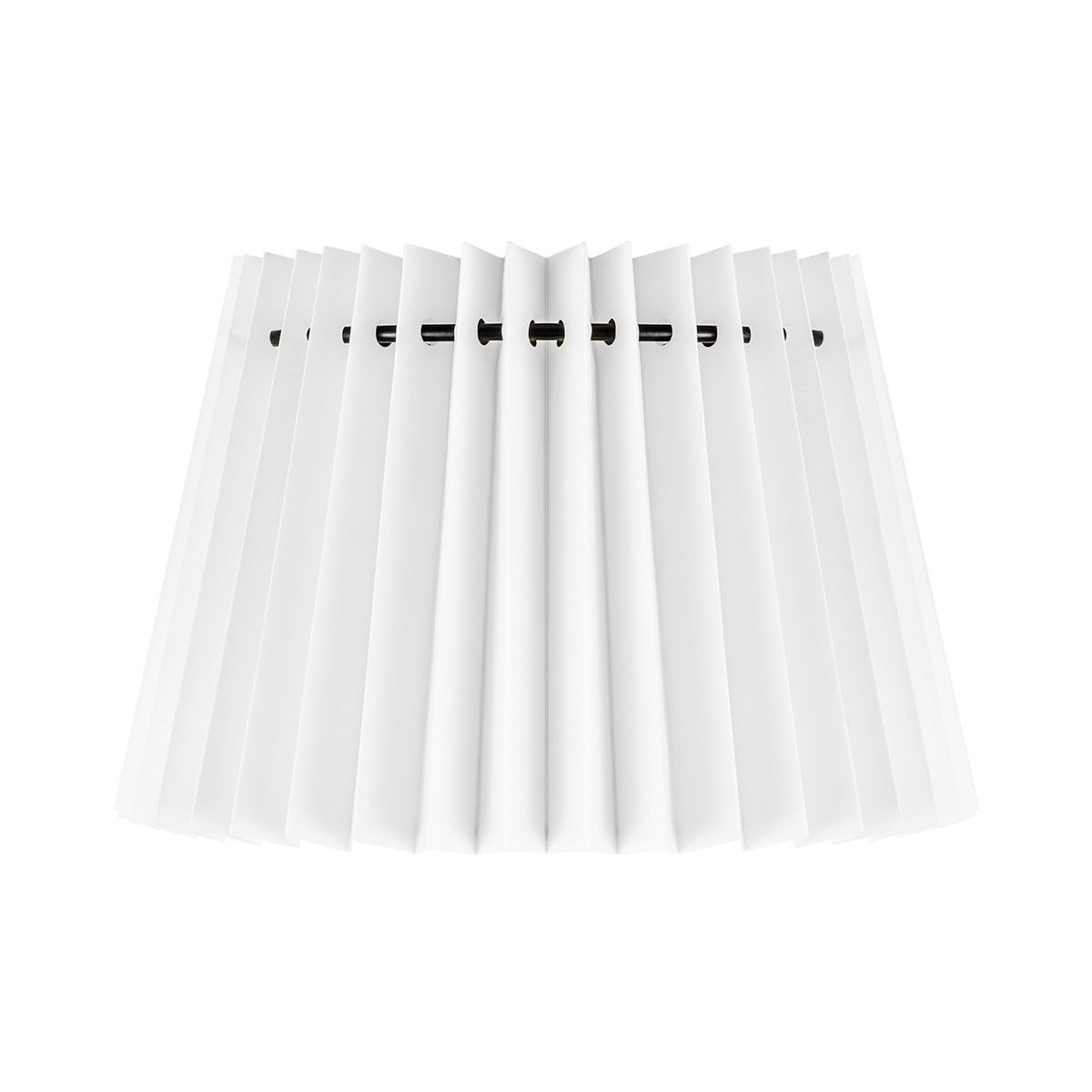 Papieren Vouwlampenkap Conisch Wit – Warm Licht voor Tafel‑ en Woonkamer