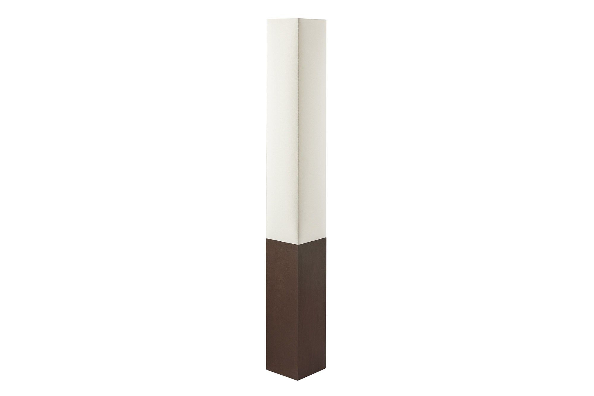 PARIS CLASSIC Vloerlamp – Tijdloze Elegantie in Bruin en Wit