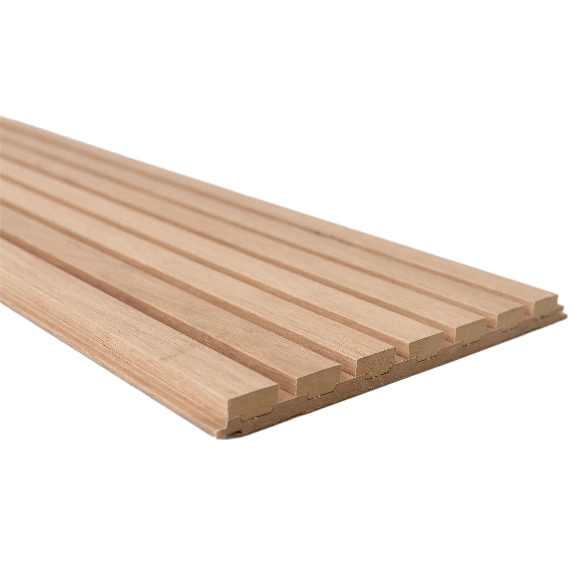 Pedro wandpaneel 30 × 277 cm – Volledig eiken, UV‑resistent en eenvoudig te monteren