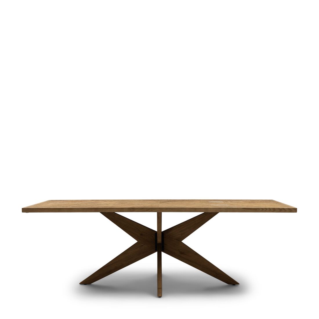 Portland eikenhouten eettafel 230 × 100 cm – Rivièra Maison