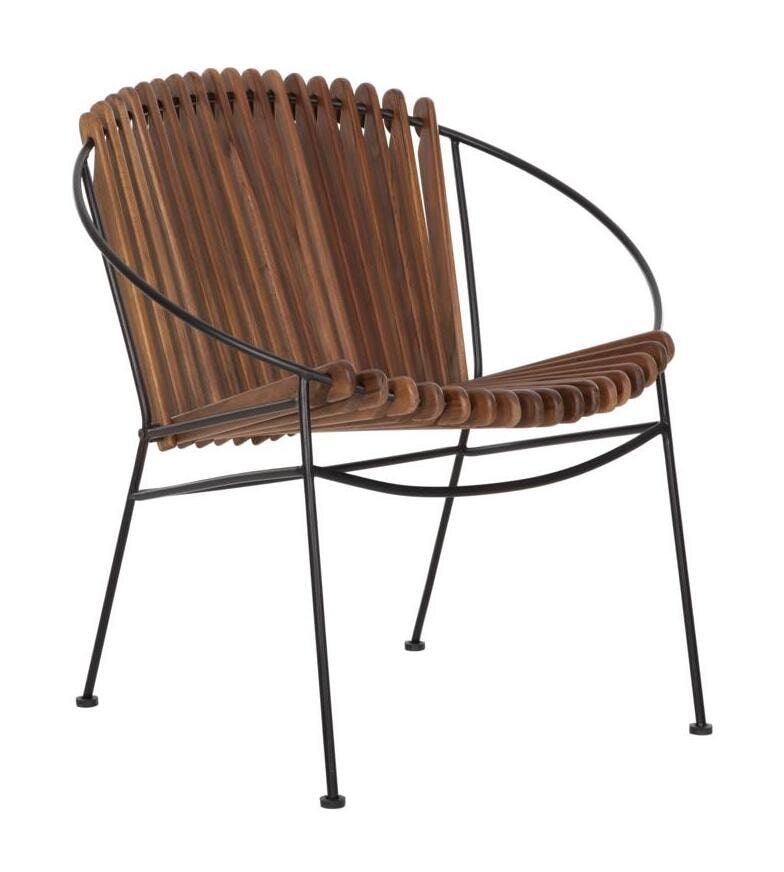 Portofino Teakhouten Fauteuil van MUST Living – Tijdloze Elegantie in Bruin