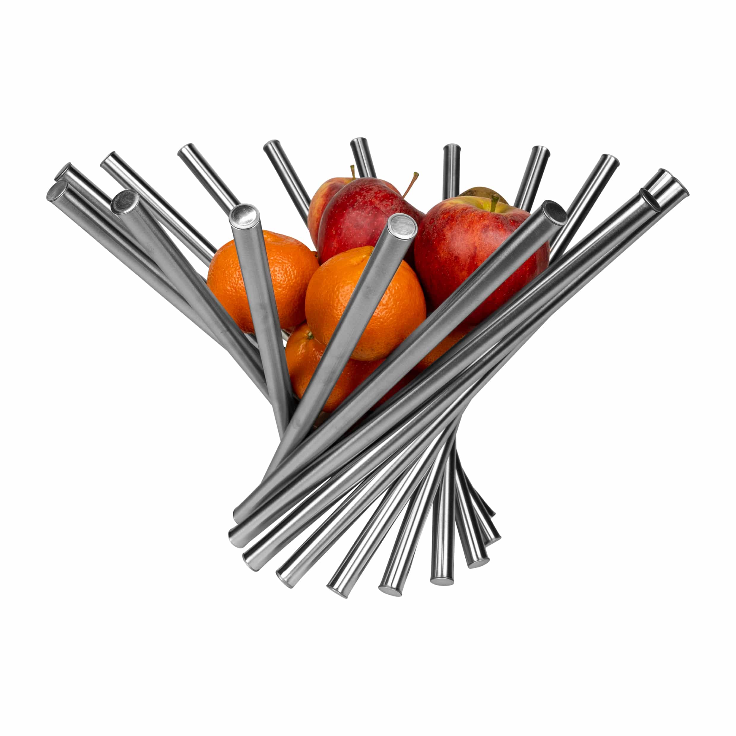 Q UVIO Opvouwbare RVS Fruitschaal – Stijlvolle eyecatcher voor elke eettafel