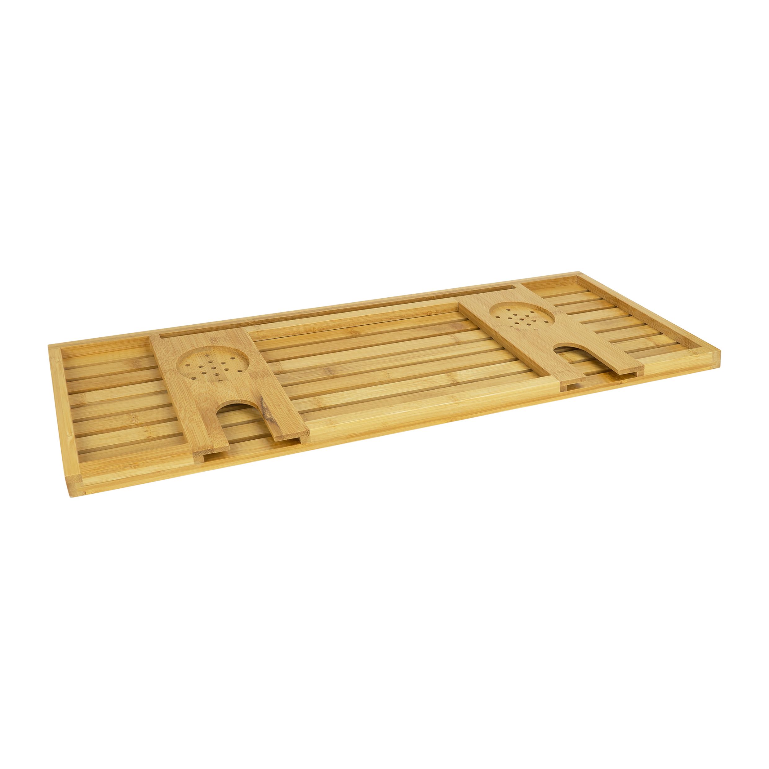 QUVIO Badplank van Bamboe – 75 cm Breed voor ultieme ontspanning