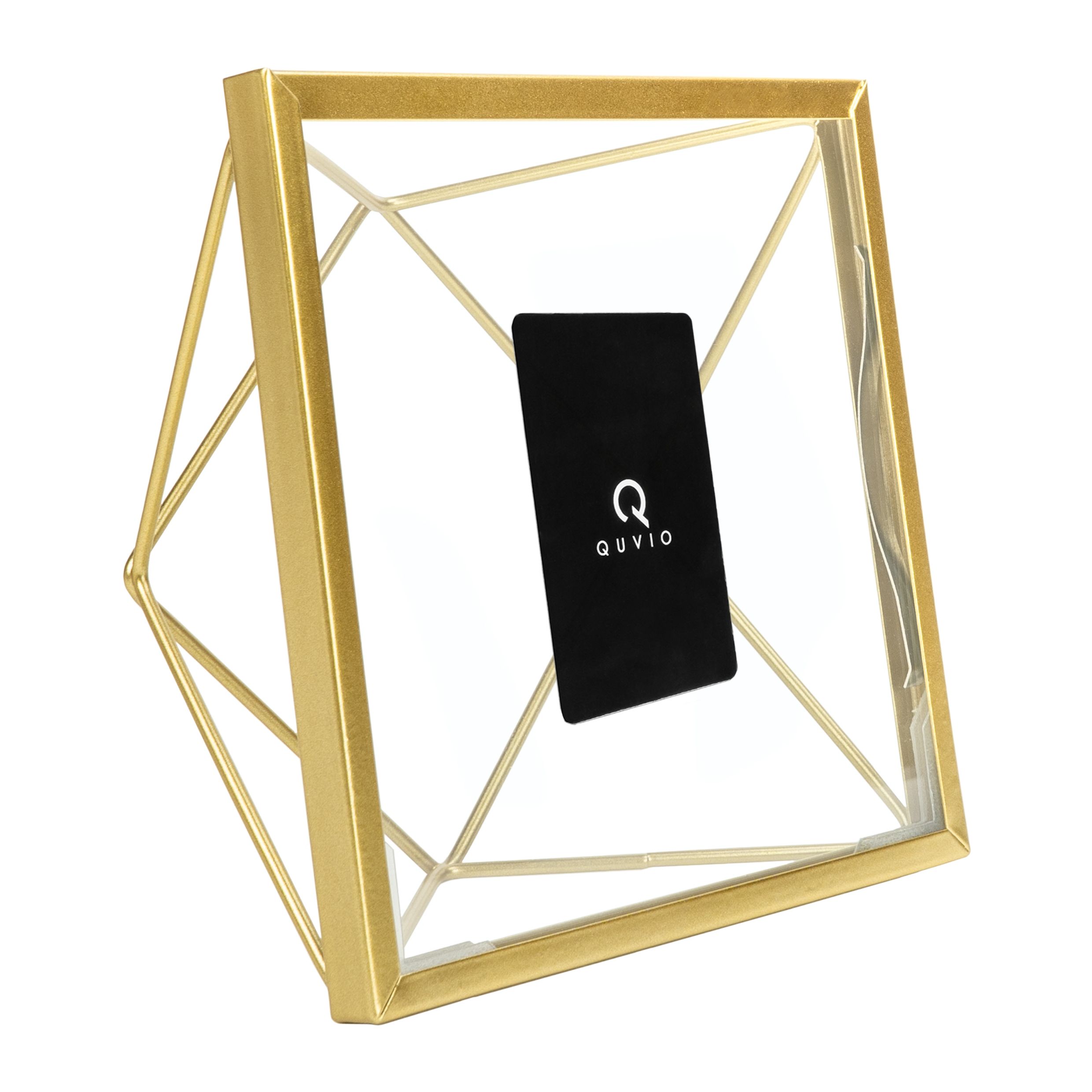 QUVIO Gouden Hexagonale Fotolijst – Elegante Details voor Jouw Herinneringen