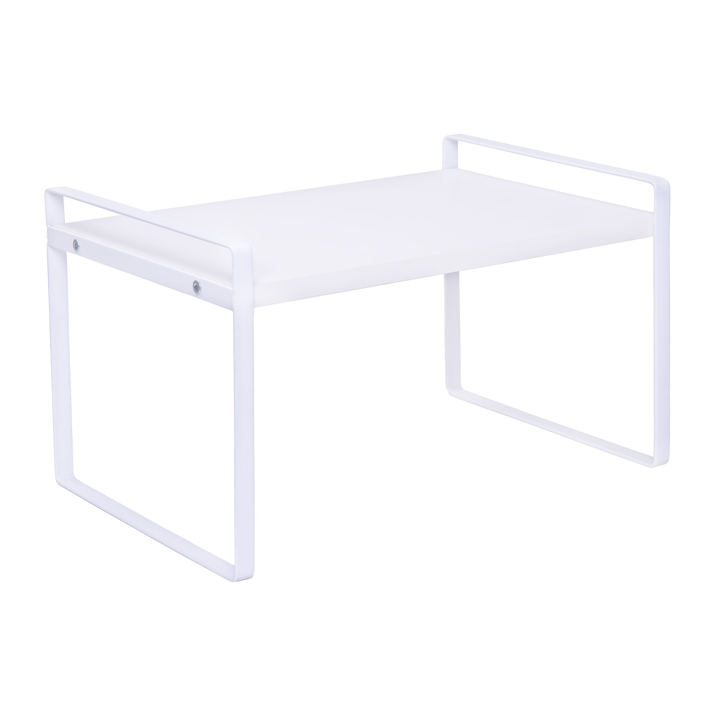 QUVIO Keukenkast Organizer – Witte Metaal Plankinzet (31 cm)