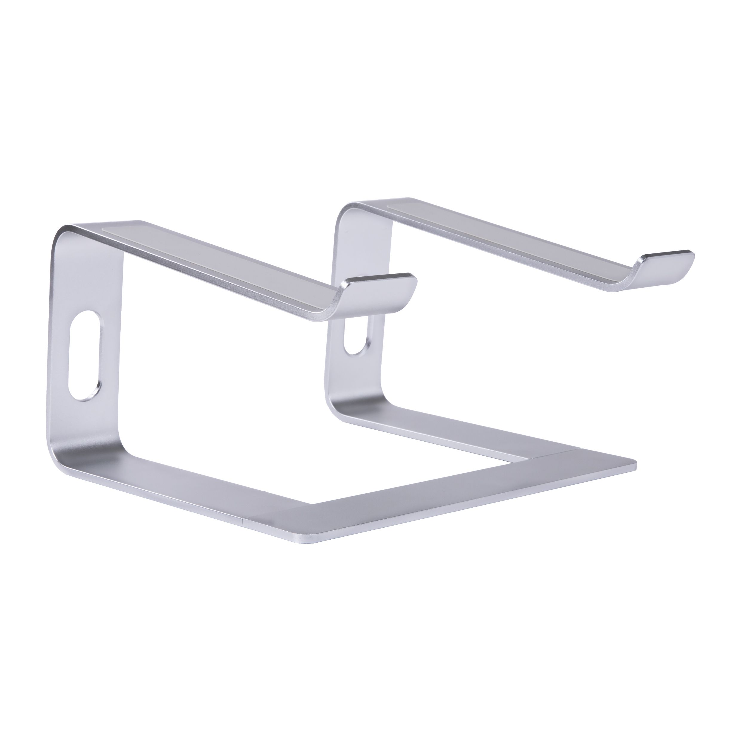 QUVIO Laptopstandaard in Zilver – Ergonomisch en Stijlvol voor Thuis en Kantoor
