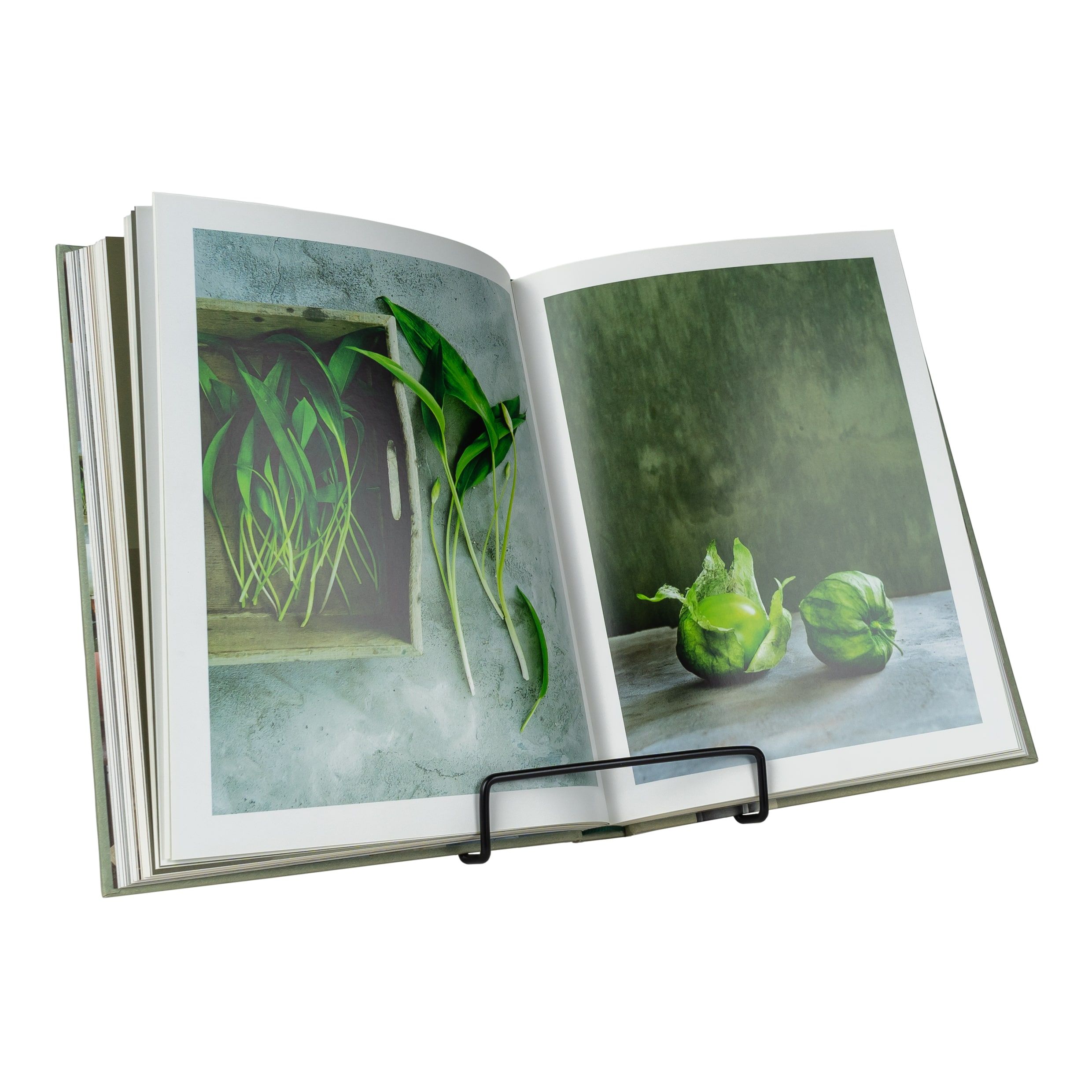 QUVIO Minimalistische Zwarte Boekensteun – Compact, Stijlvol en Functioneel
