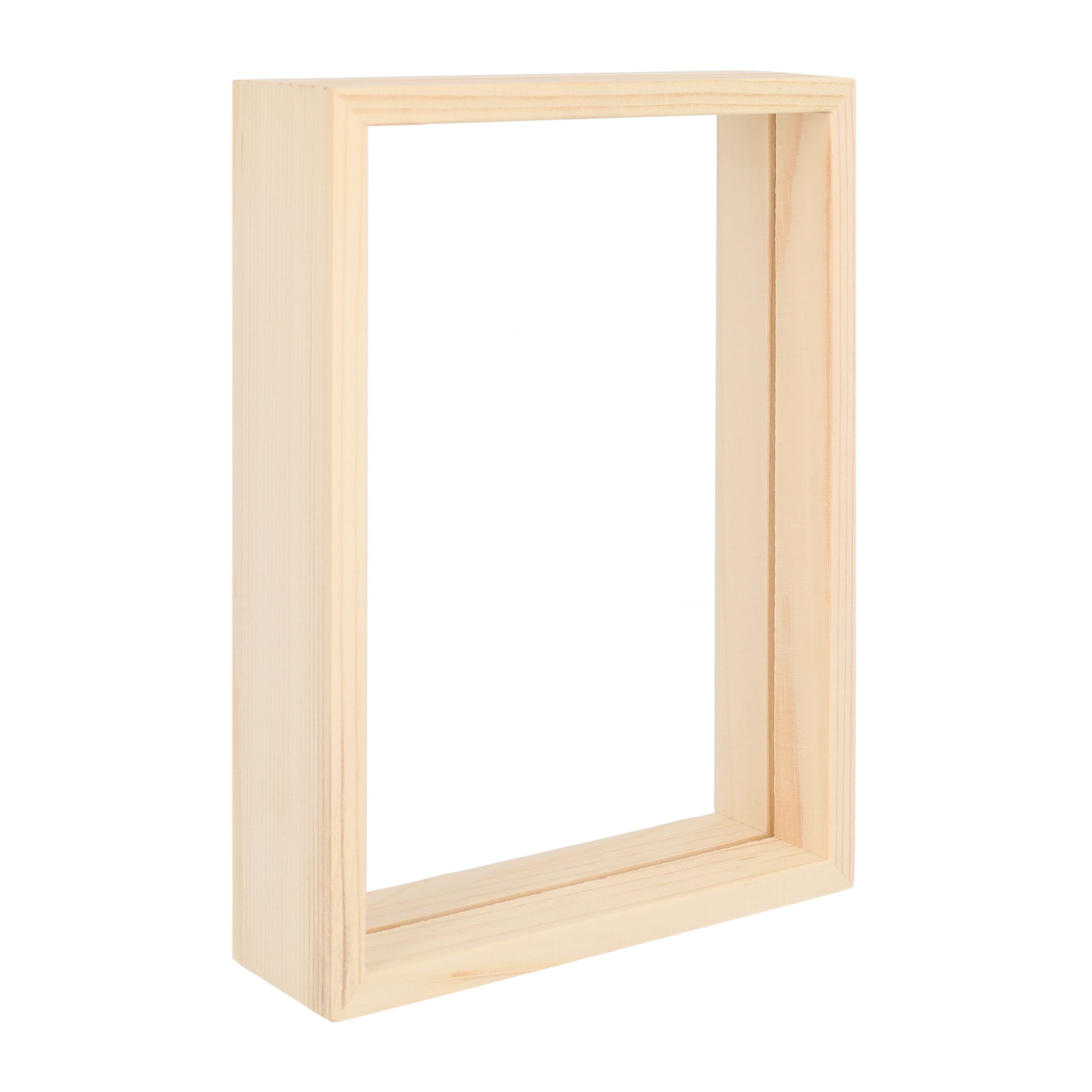 QUVIO staande fotolijst van lichtbruin hout – natuurlijke elegantie voor elk interieur