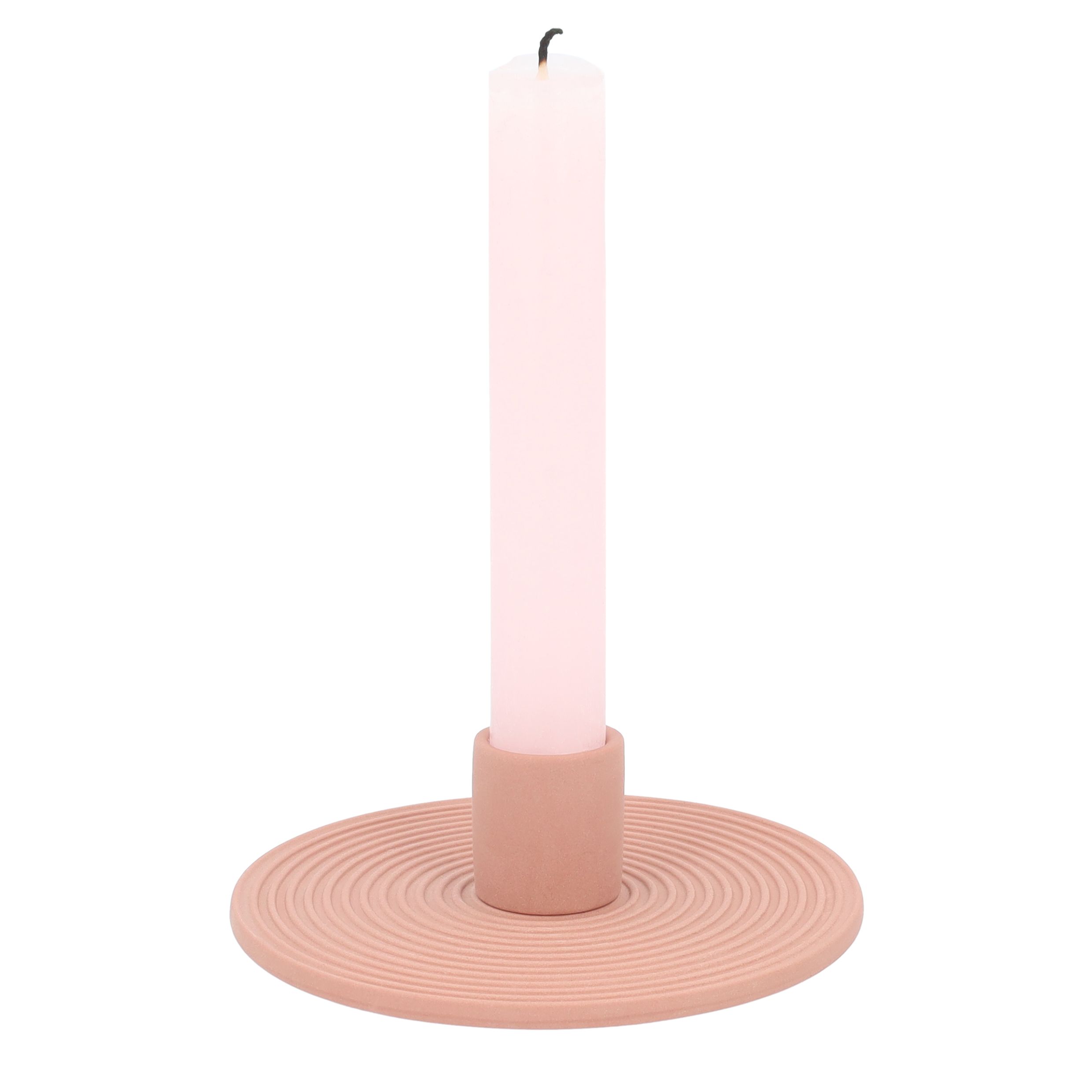 QUVIO Terracotta Kandelaar – Eenvoudige Elegantie voor Elk Interieur