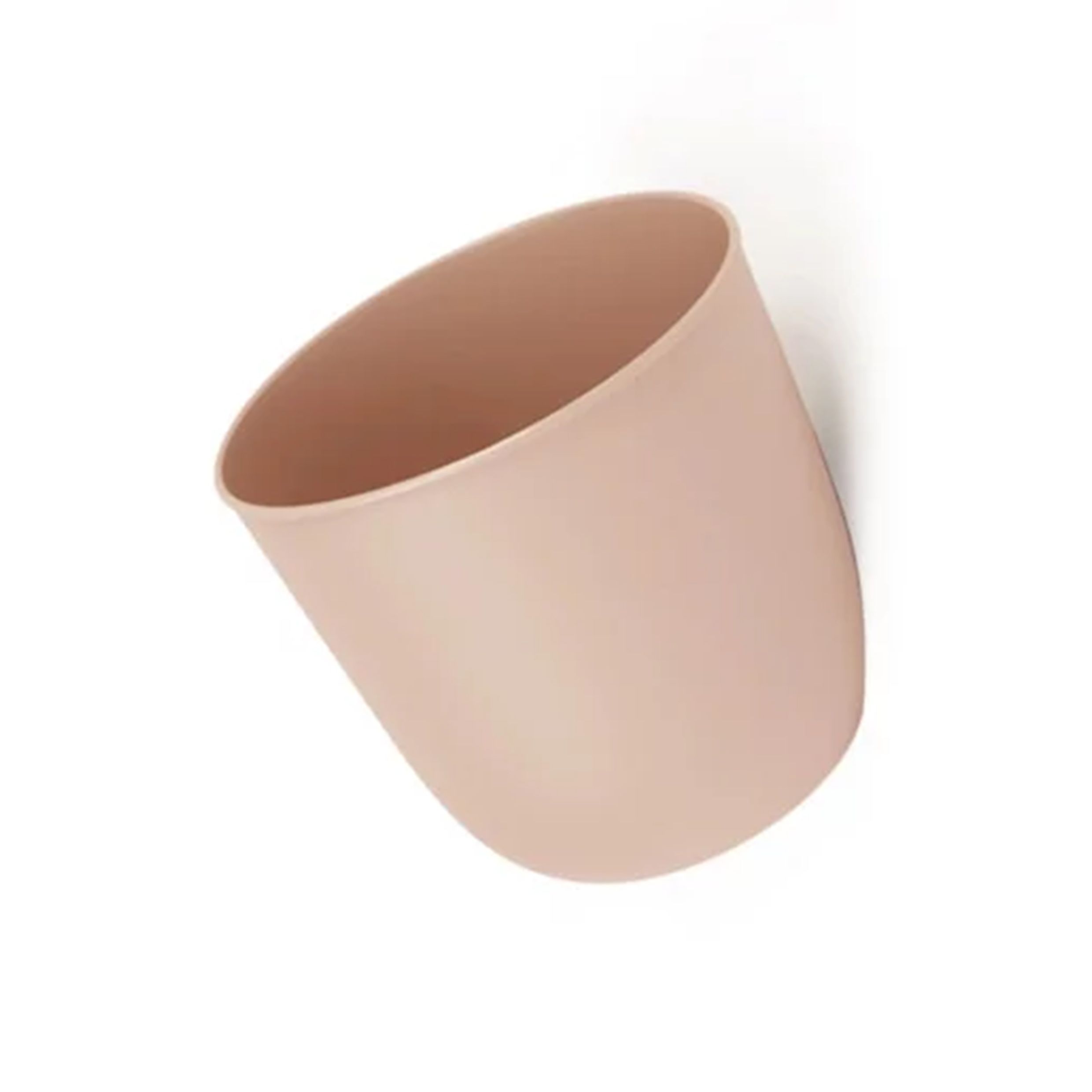 QUVIO Wandbloempot Poederroze – Compacte 15 cm Bloempot voor Binnen en Buiten
