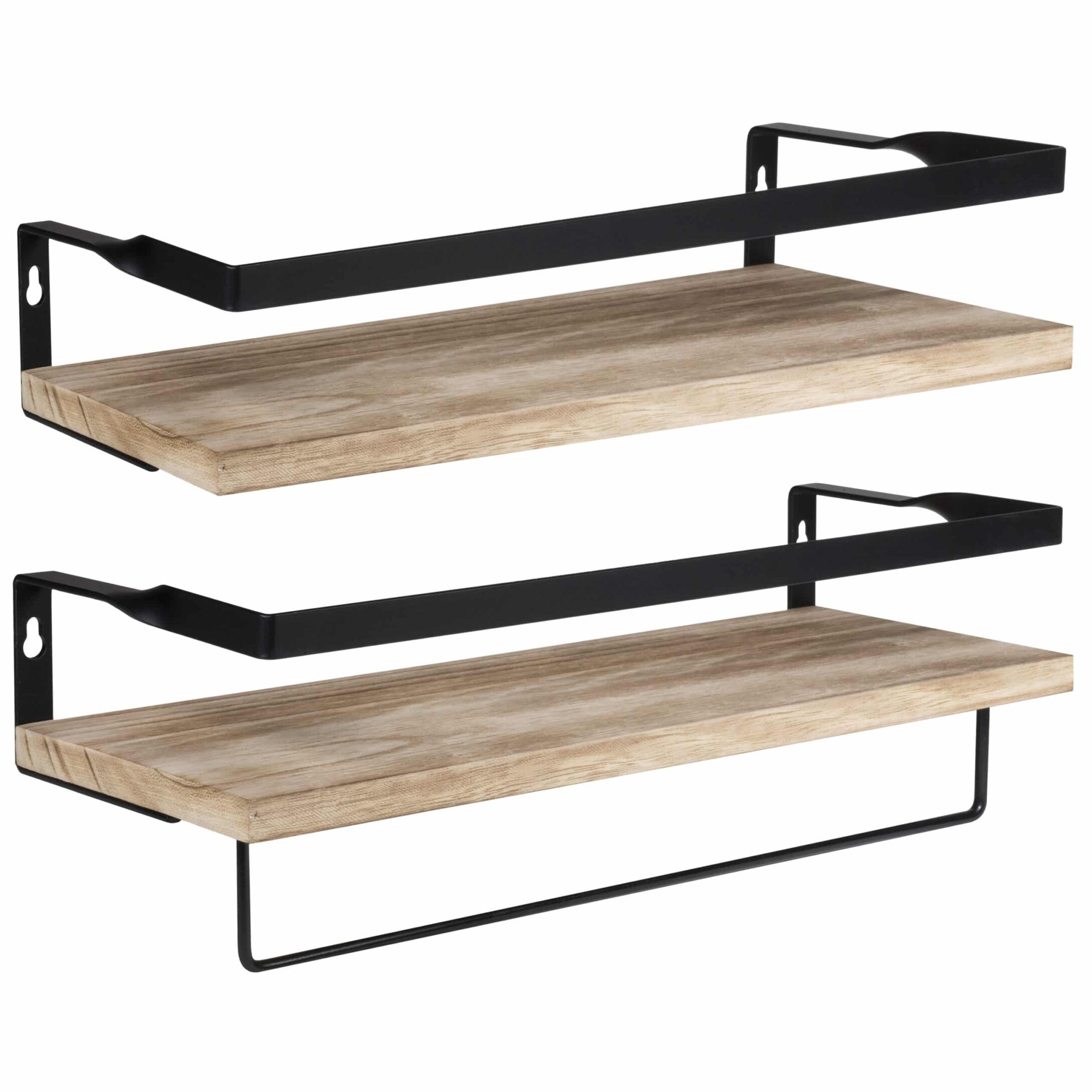 QUVIO Wandplanken 2‑delig – Stijlvol, Stevig en Multifunctioneel