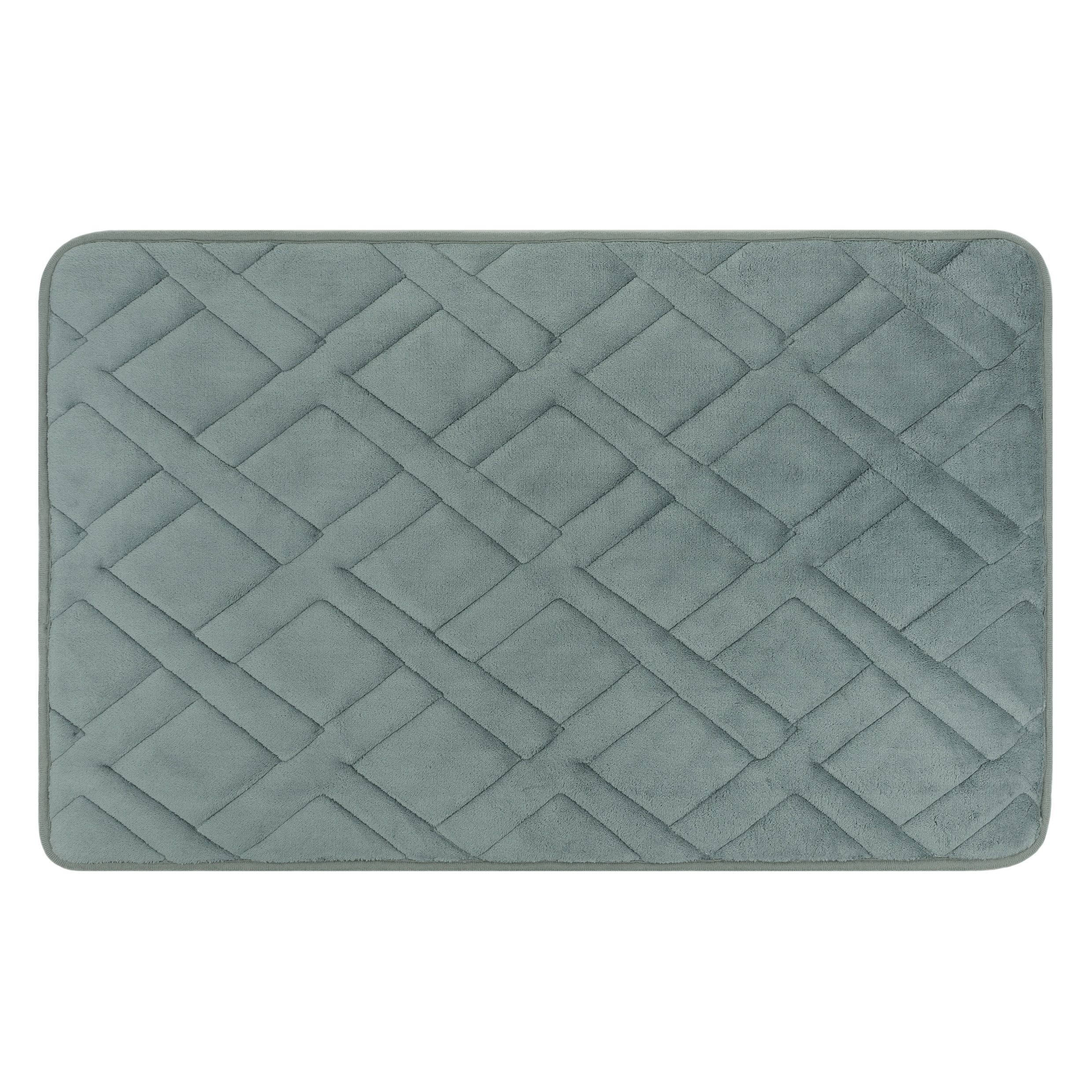 QUVIO Waterabsorberende Badmat 50×80 cm – Zacht, Antislip & Stijlvol