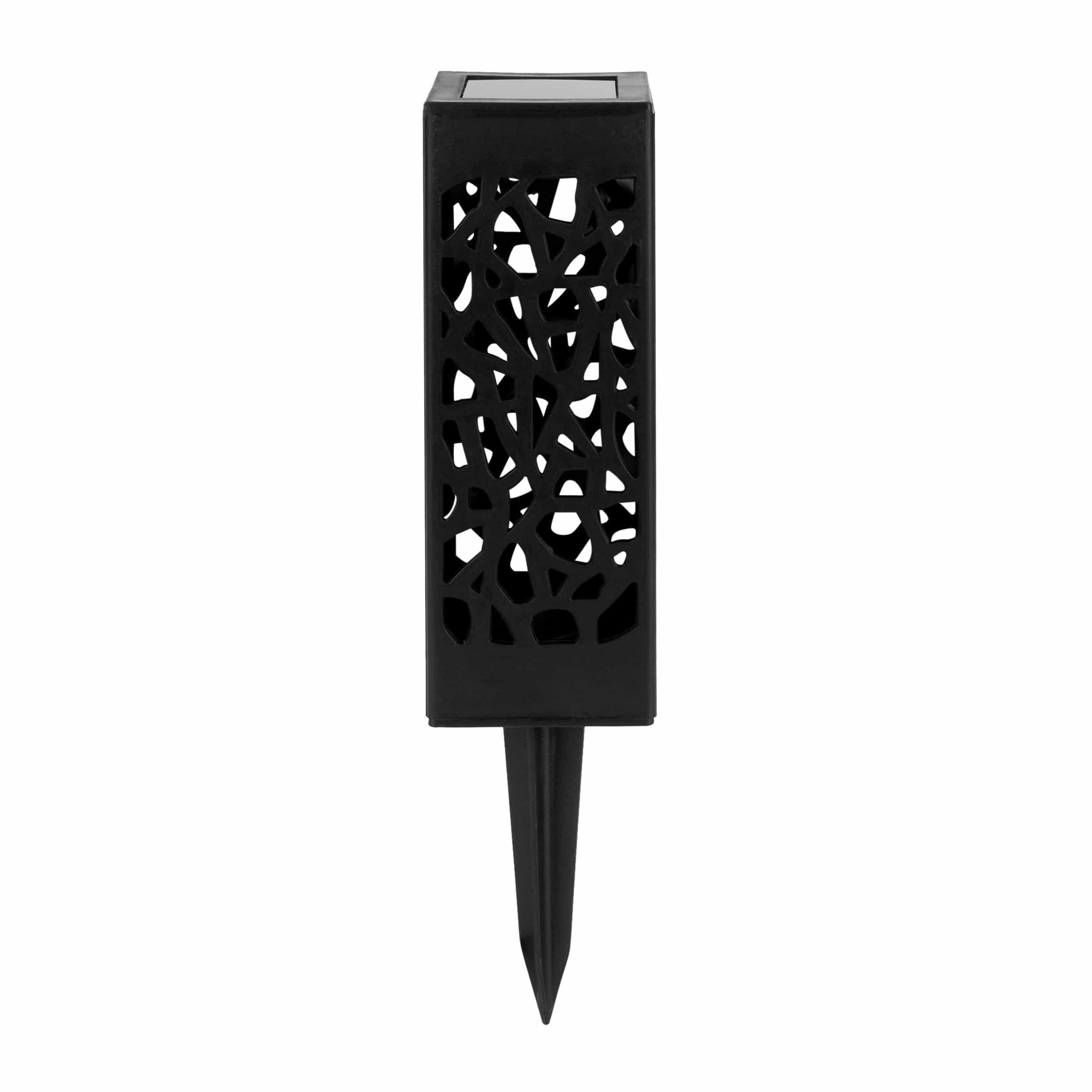 QUVIO Zonne‑energie Priklamp Zwart – Stijlvolle en veilige verlichting voor uw tuin