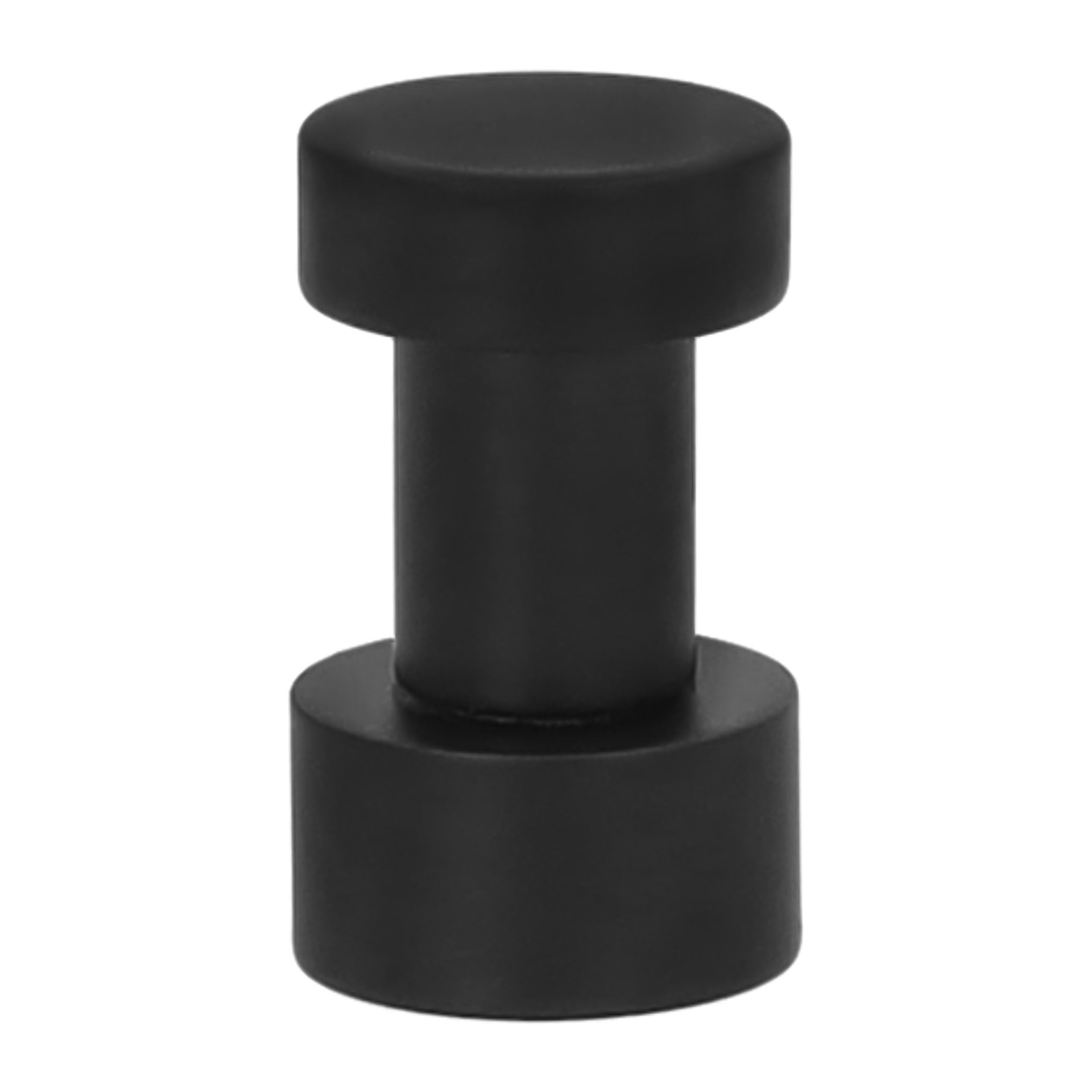 Quvio Zwarte Metalen Wandhaak – Minimalistische functionaliteit voor elk interieur